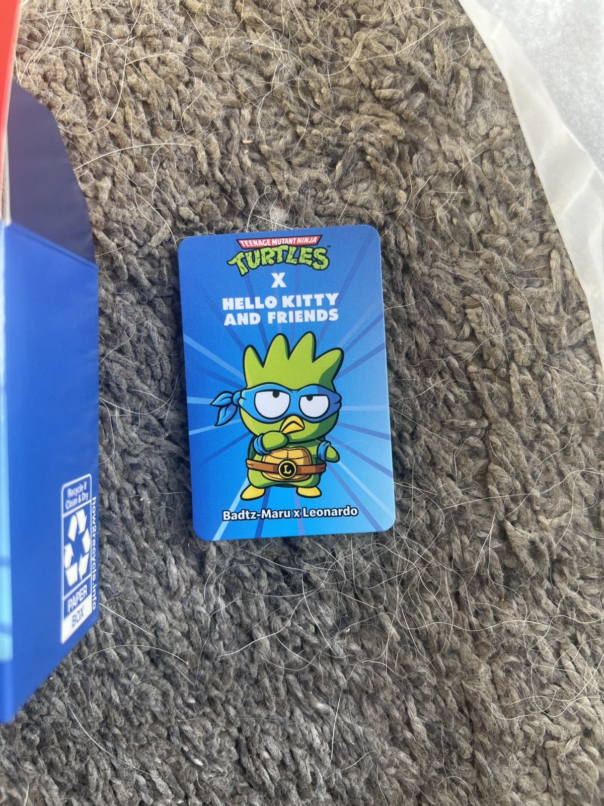 Nickelodeon TMNT X Hello Kitty And Friends Badtz-Maru X Leonardo Size ONE SIZE - 4 Thumbnail