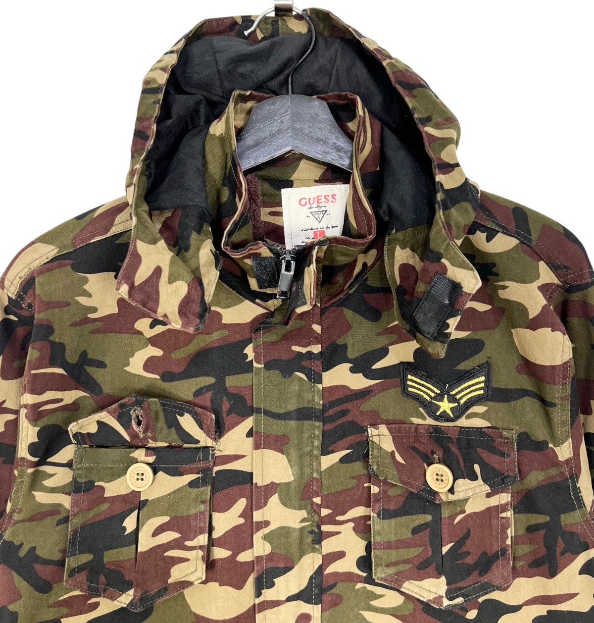 Guess Guess Camouflage Military Jacket Size M / US 6-8 / IT 42-44 - 3 Thumbnail