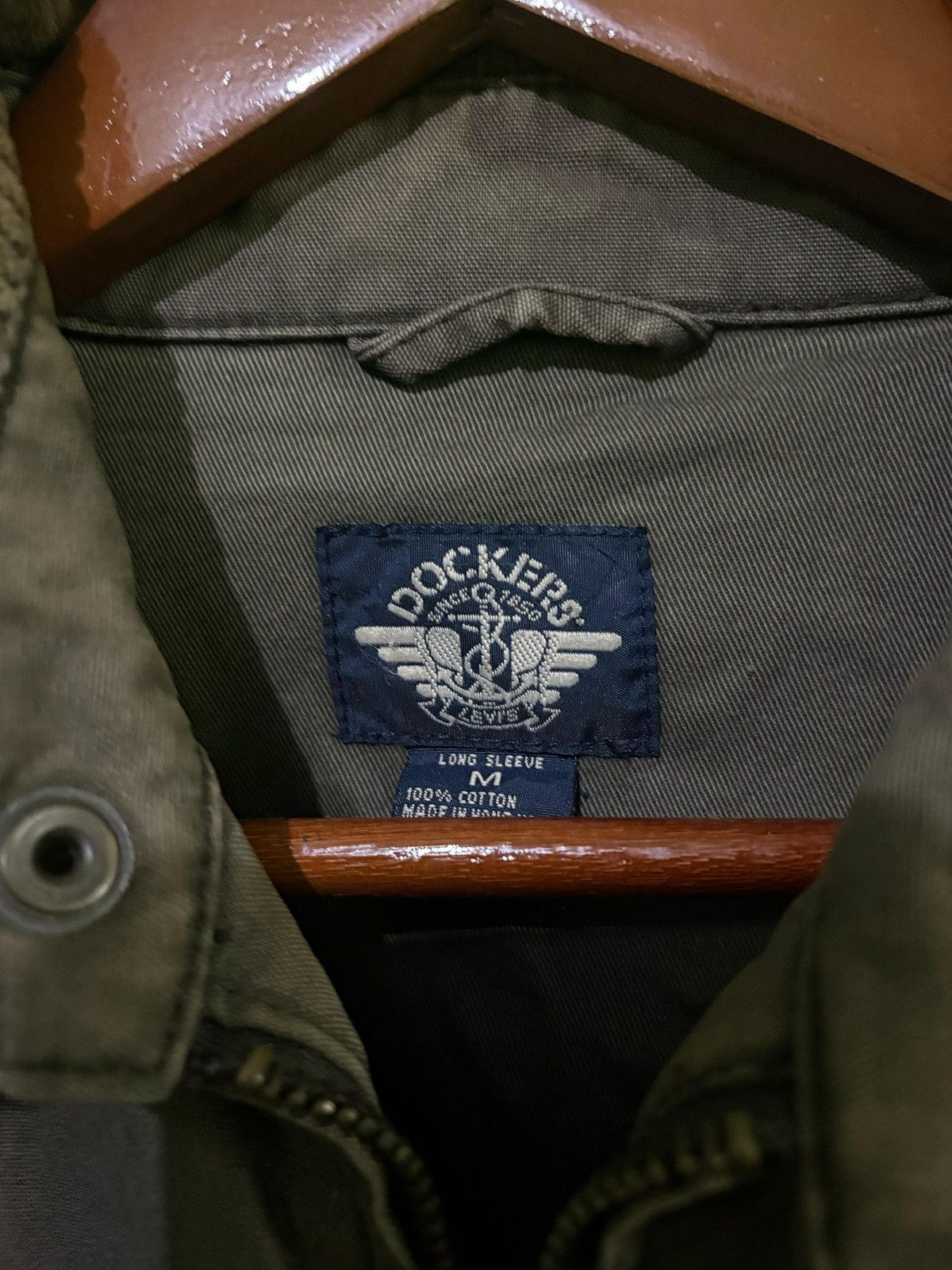 Dockers Vintage Dockers Chore Jacket Work Wear Design Size US M / EU 48-50 / 2 - 15 Thumbnail