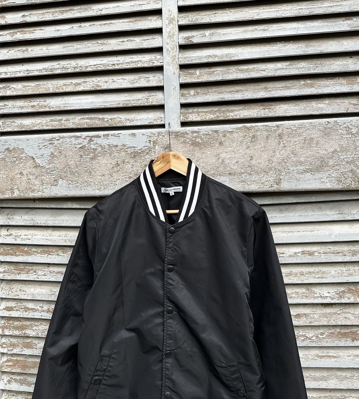 Comme des Garcons AD2018 Comme Des Garcons Big Logo Bomber Jacket Size US M / EU 48-50 / 2 - 10 Thumbnail