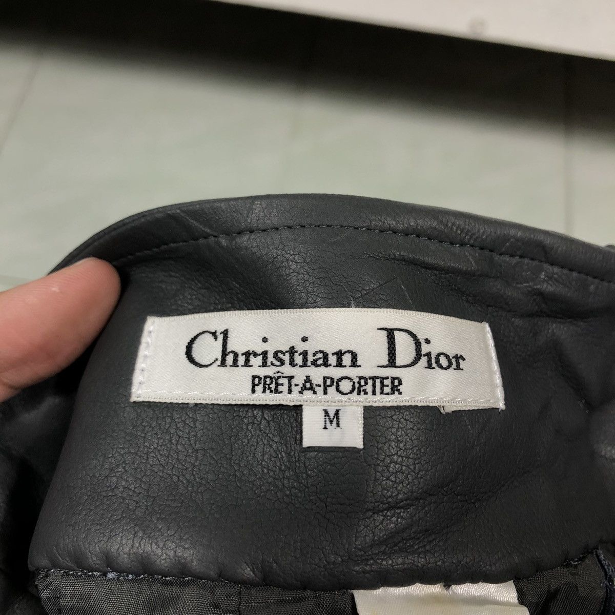 Christian Dior Monsieur 🔥Soft Leather Skirt Christian Dior Pret-A-Porter Size 26" / US 2 / IT 38 - 10 Thumbnail
