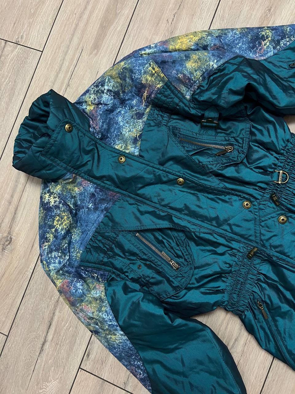 Descente Descente Vintage 2 Piece Ski Suit Jacket US 10 Pants US 8 Size L / US 10 / IT 46 - 3 Thumbnail
