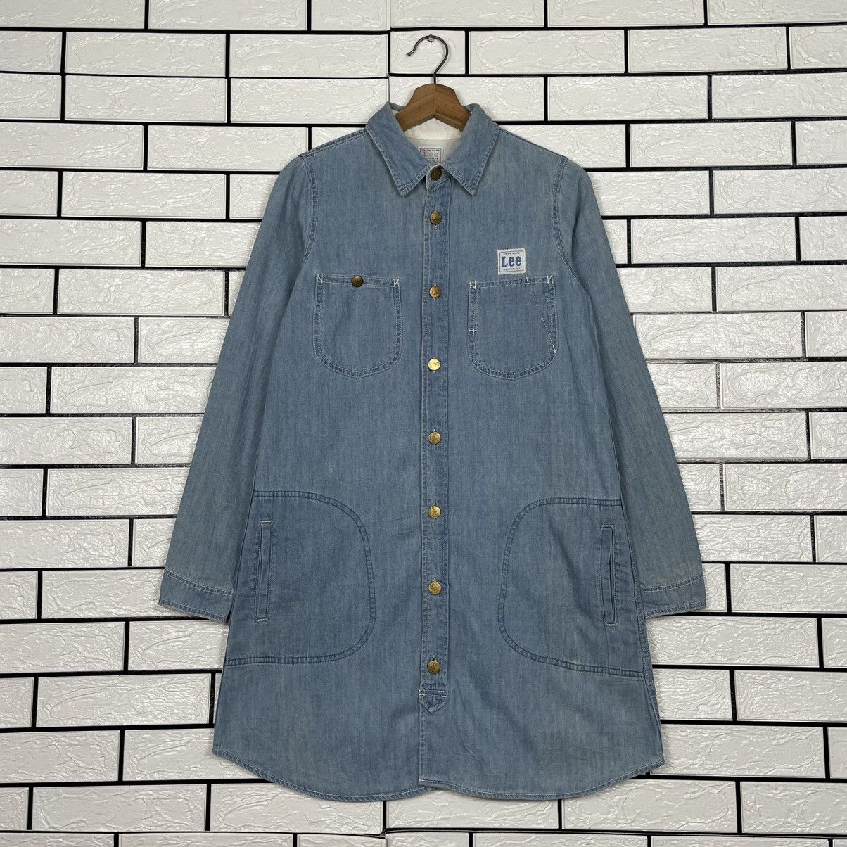 Lee Lee Union Made Sanforized Long Jacket Size S / US 4 / IT 40 - 1 Thumbnail
