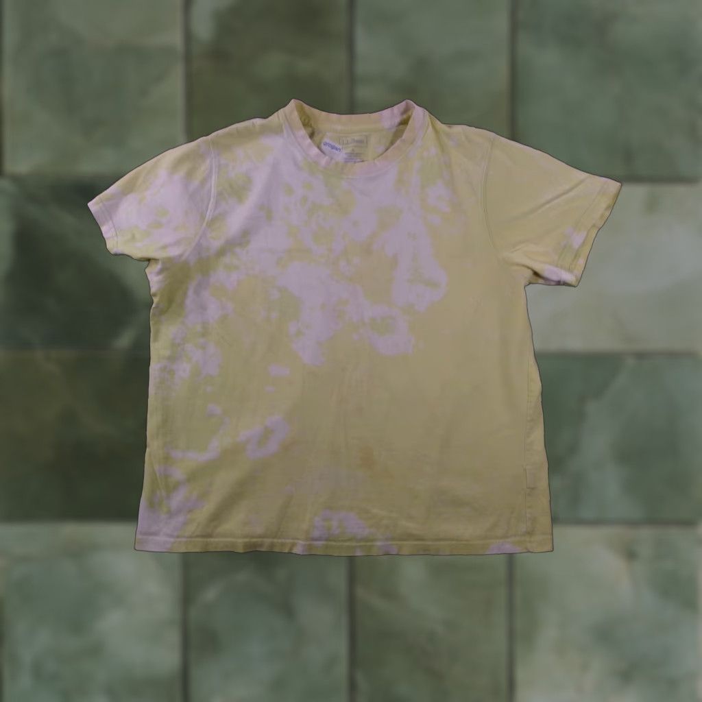 Vintage VINTAGE L.L.Bean T-Shirt Women Large Yellow Tie Dye Outdoor Casual 80s 90s Classic All Seasons Size L / US 10 / IT 46 - 1 Thumbnail
