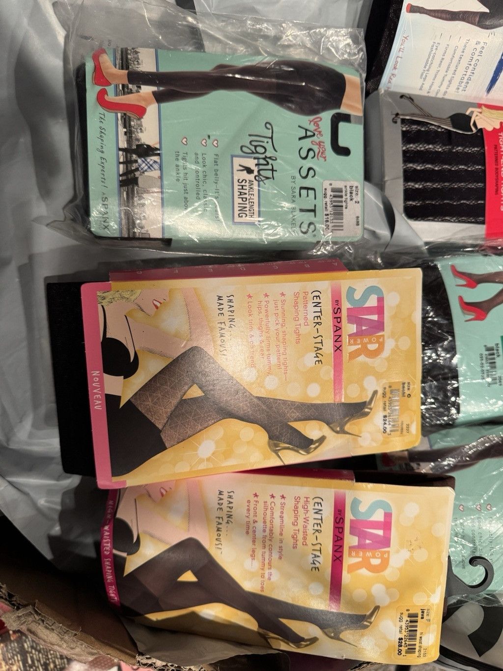 Spanx Spanx Shape wear, Tights 11 piece Bundle New Size ONE SIZE - 5 Thumbnail