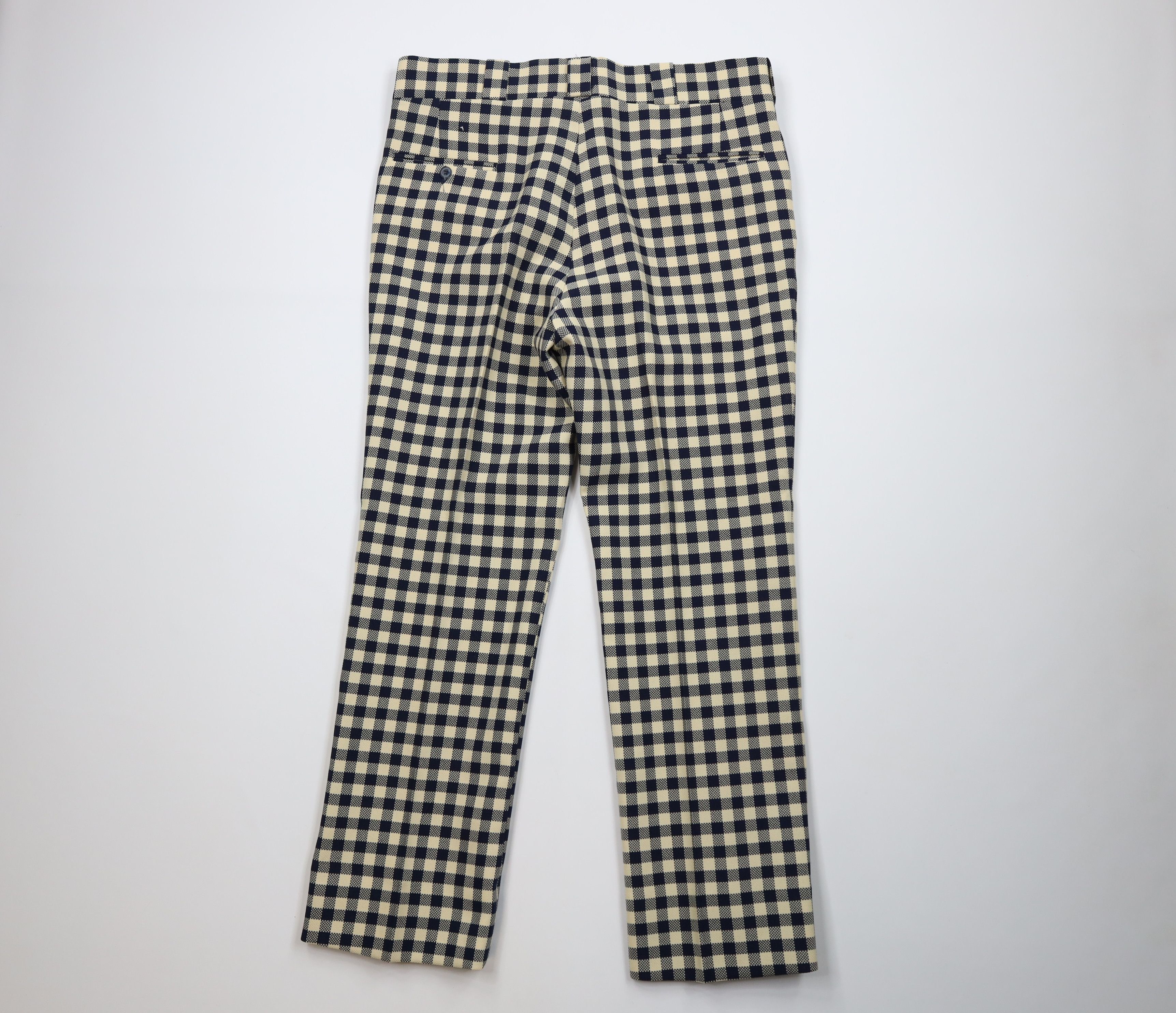 Vintage Vintage 70s Streetwear Wide Leg Chino Pants Trousers USA Size US 36 / EU 52 - 9 Thumbnail