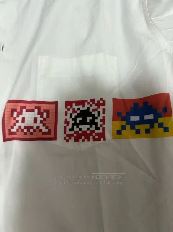 Other Comme des Garçons White Cotton Logo Shirt . Size US XL / EU 56 / 4 - 4 Thumbnail