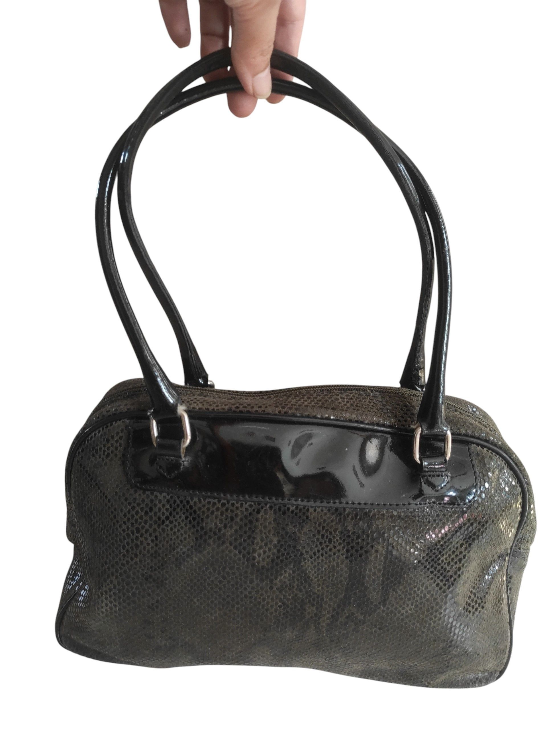 Other Phynes Paris Bag Snake Print Embossed Python Faux Leather Size ONE SIZE - 2 Thumbnail