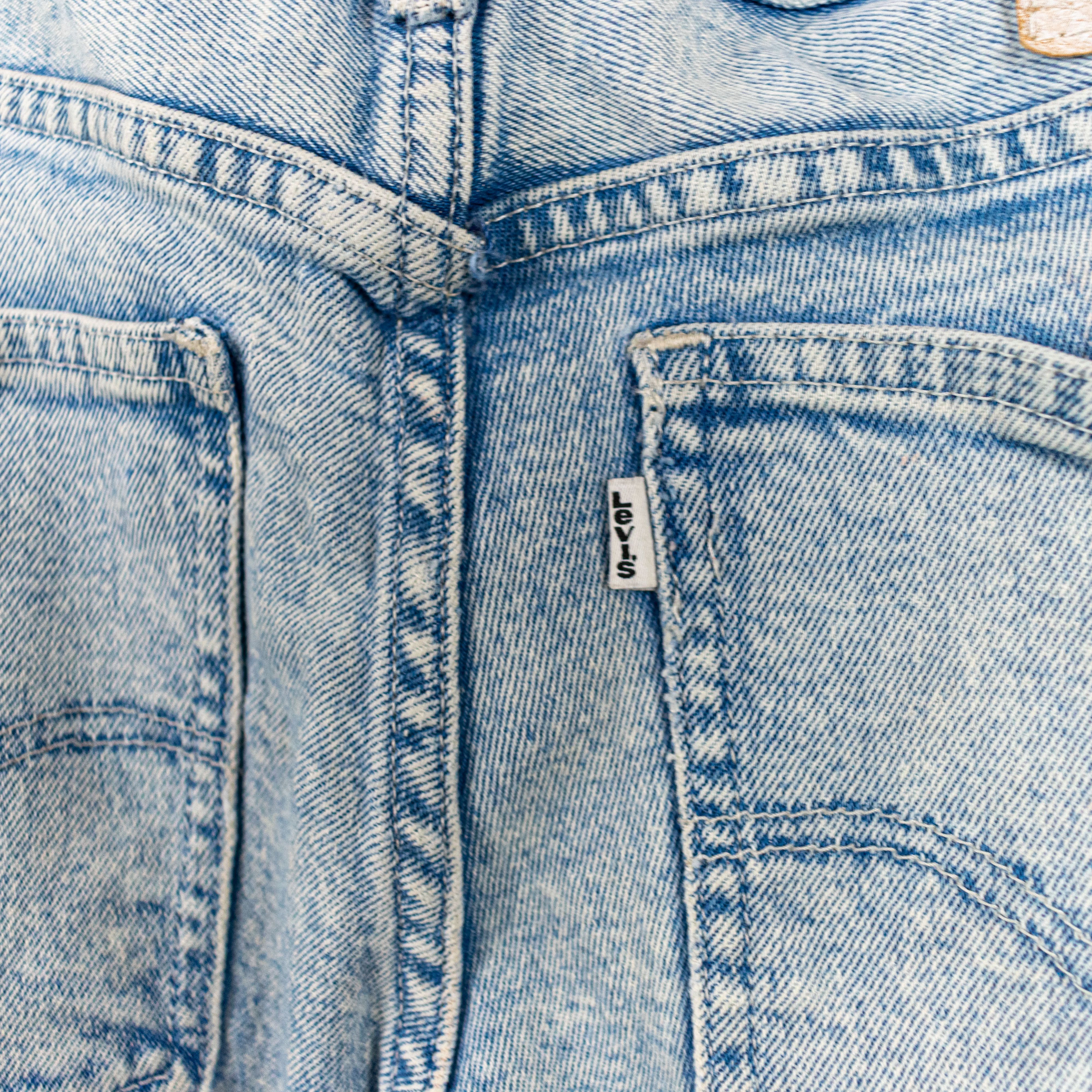 Levi's Levi's Line 8 Distressed Jeans Raw Hem Juniors Size 3 Size 32" / US 10 / IT 46 - 4 Thumbnail
