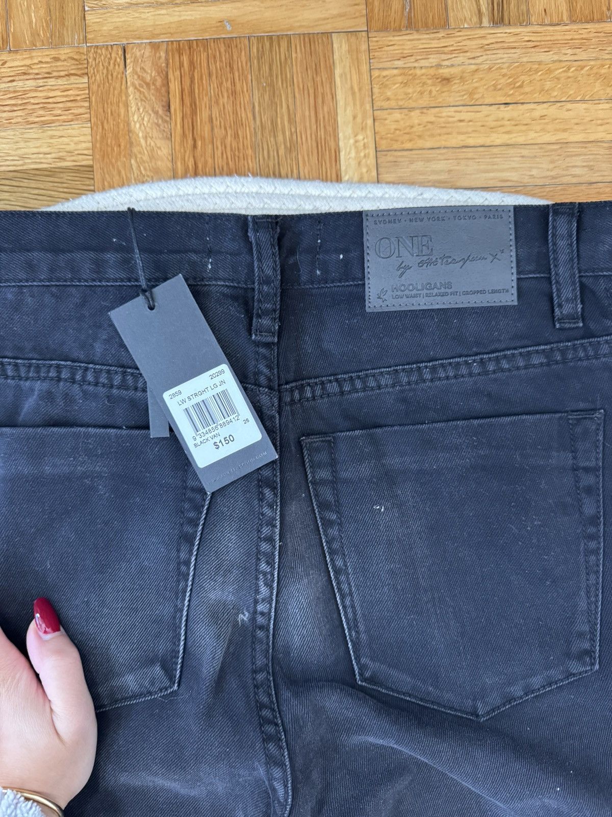 One Teaspoon One Teaspoon Hooligans Low Waist Relaxed Straight Leg Denim Size 26" / US 2 / IT 38 - 6 Thumbnail