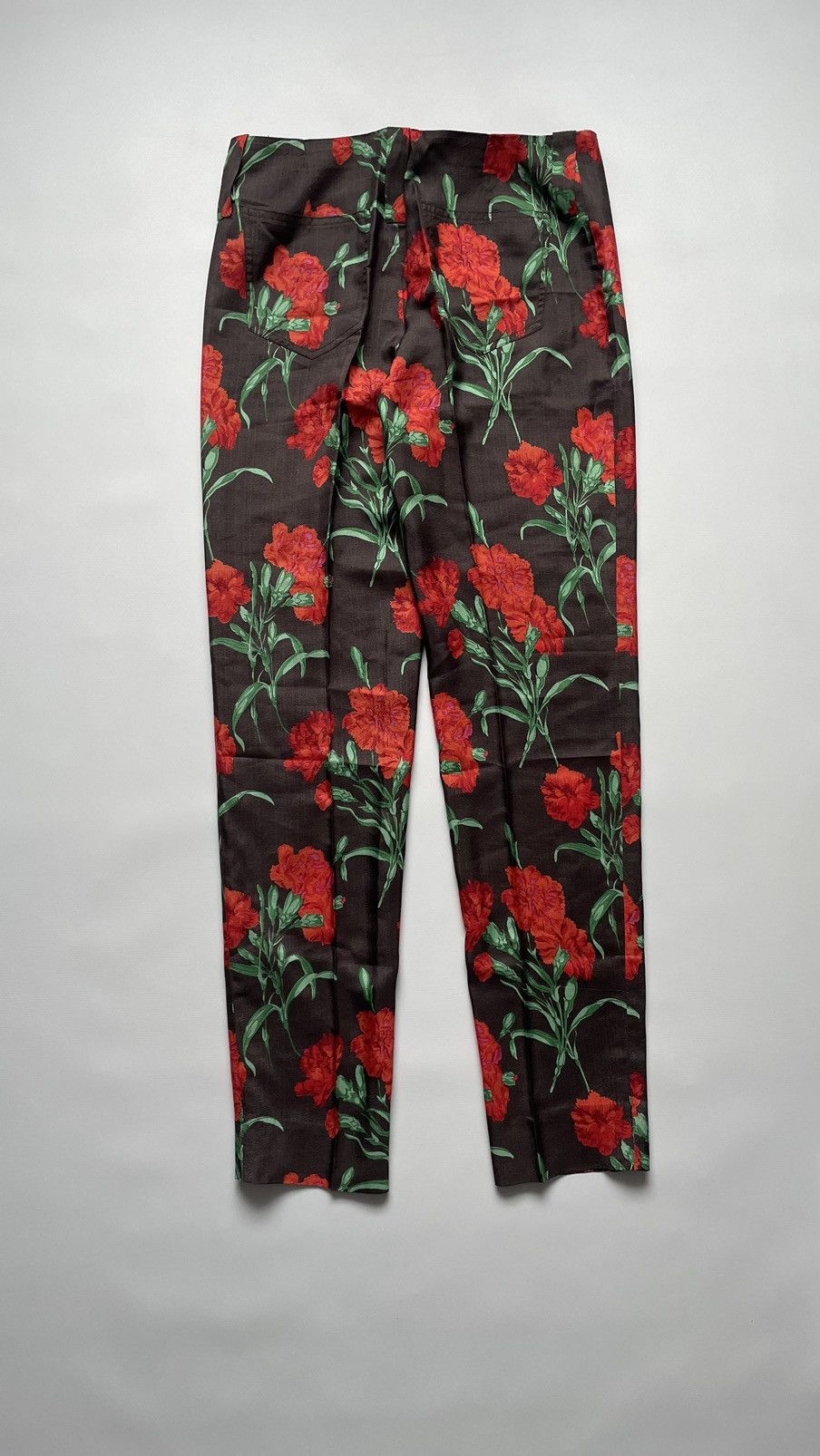 Dolce & Gabbana Dolche & Gabanna women pants Floral print Size 26" / US 2 / IT 38 - 7 Thumbnail