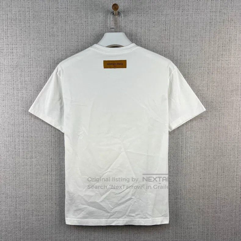 Louis Vuitton Louis Vuitton SS22 Flame Logo Graffiti Print Crew Neck Sho Size US S / EU 44-46 / 1 - 3 Thumbnail