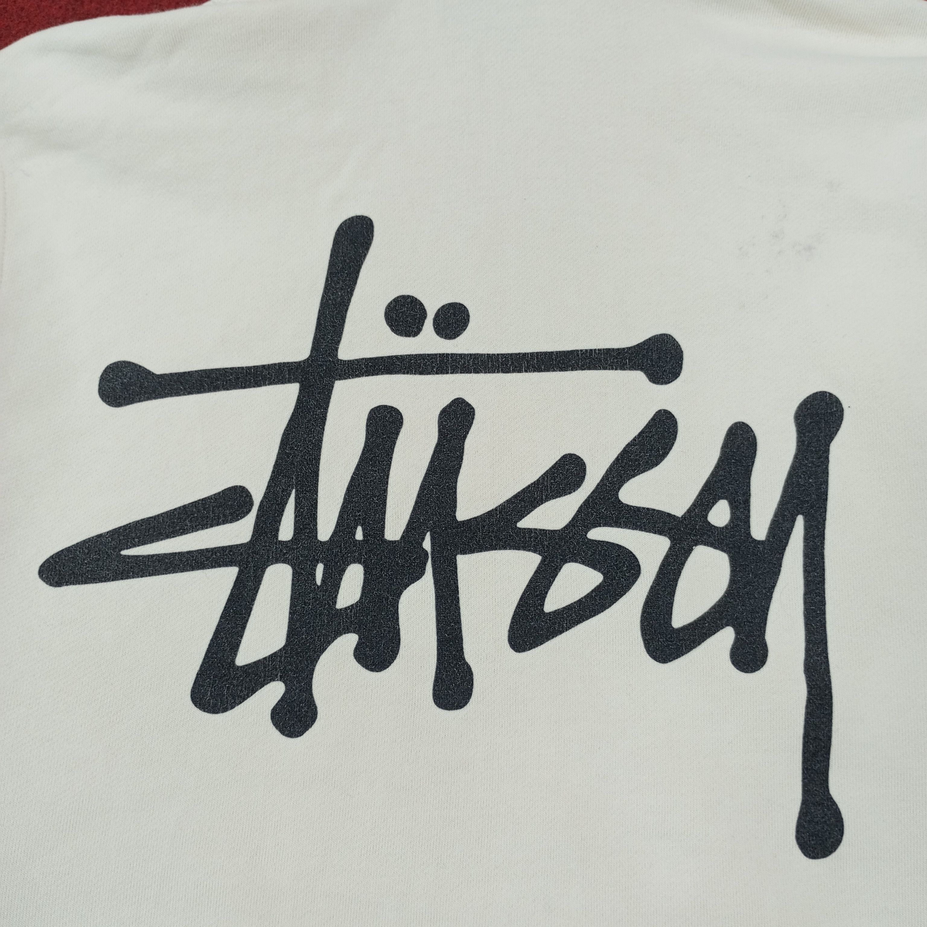 Stussy × Vintage Stussy Streetwear Custom Art Logo Style Distressed Hoodies Size US M / EU 48-50 / 2 - 2 Thumbnail