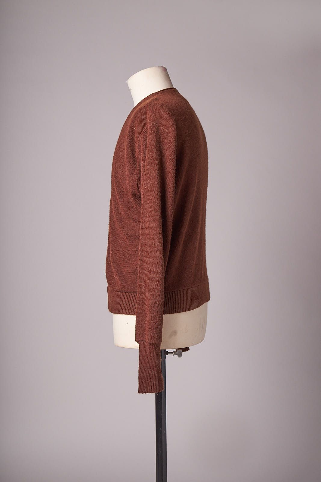 Vintage 1960s Brown Springfoot Cardigan Sweater Size US M / EU 48-50 / 2 - 4 Thumbnail