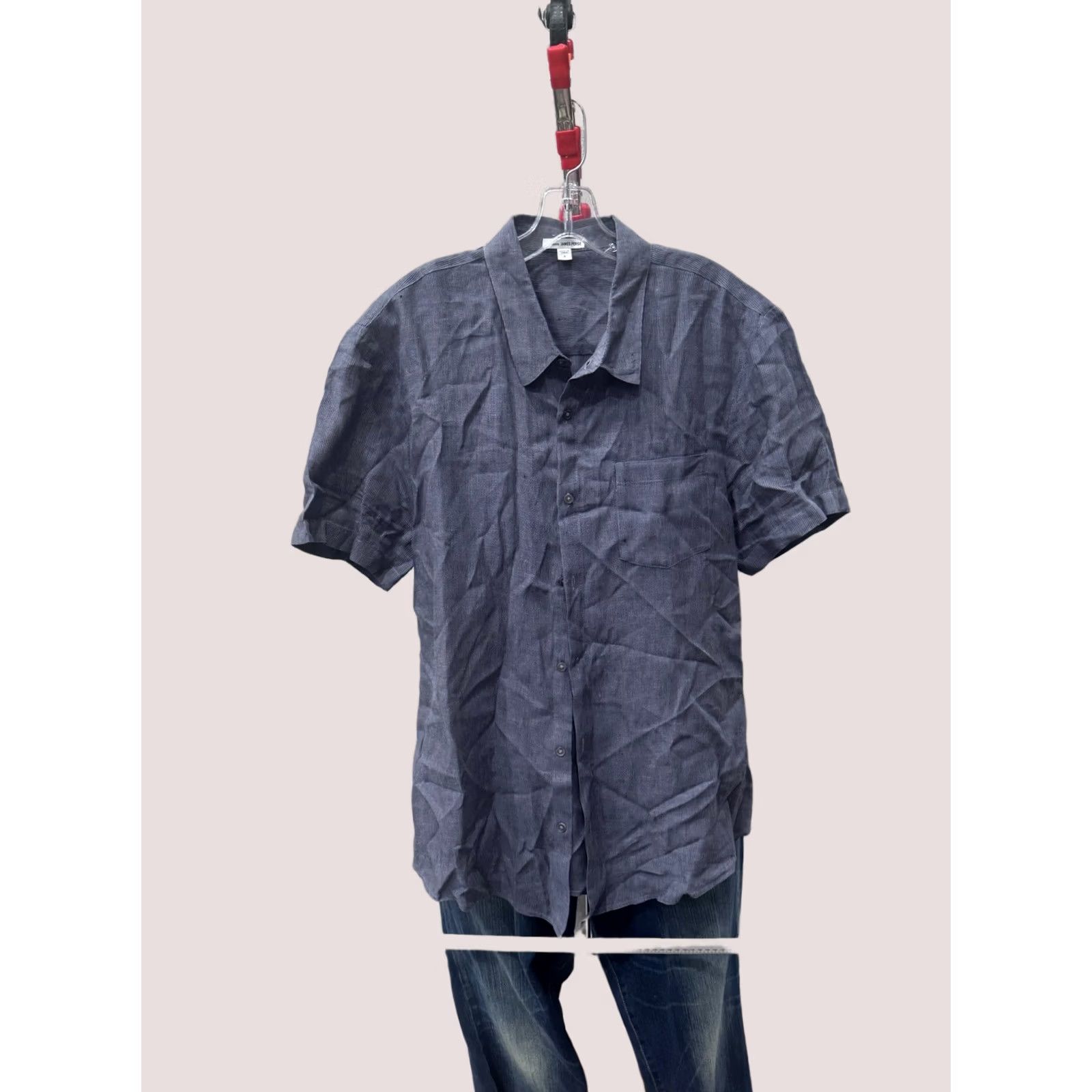 James Perse James Perse 100% Linen shirt Mens XXL XL Short Sleeve Button Up Shirt Multicolor Linen Short Sleeve Button Up Shirt James Perse Mens 2XL Size US XXL / EU 58 / 5 - 1 Thumbnail