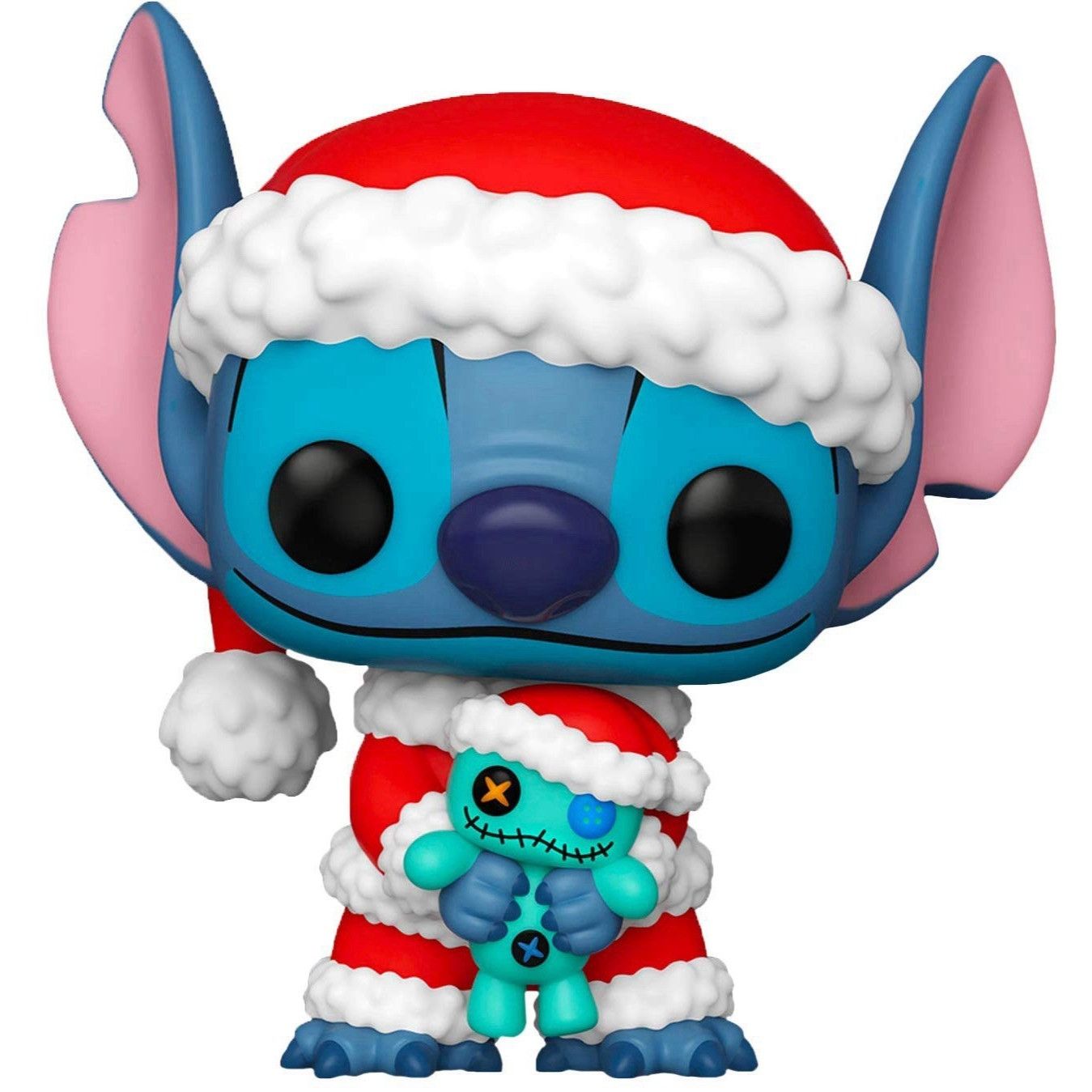 Disney Funko Pop! Disney Santa Stitch with Scrump Vinyl Figure Hot Size ONE SIZE - 6 Thumbnail