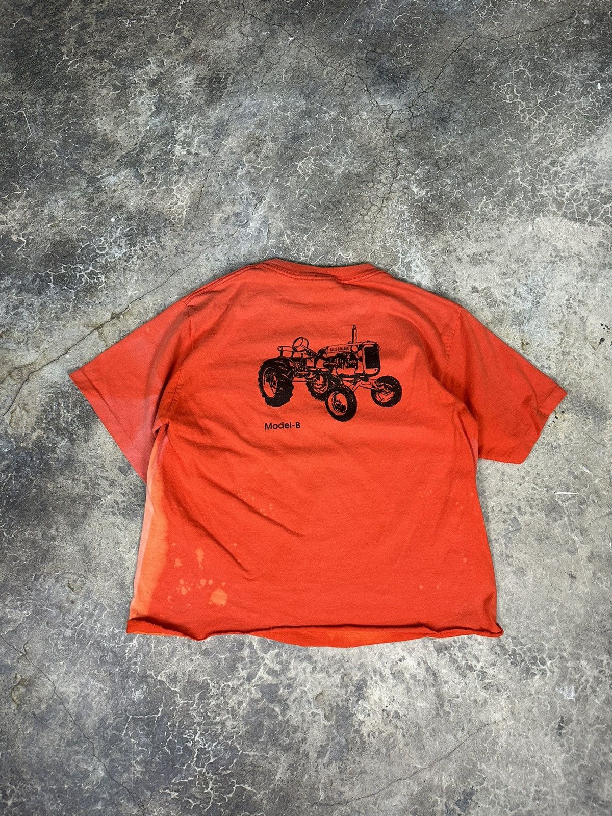 Carhartt × Vintage Crazy Burnt Orange sun faded Carhartt Tractor Tee Size US L / EU 52-54 / 3 - 3 Thumbnail