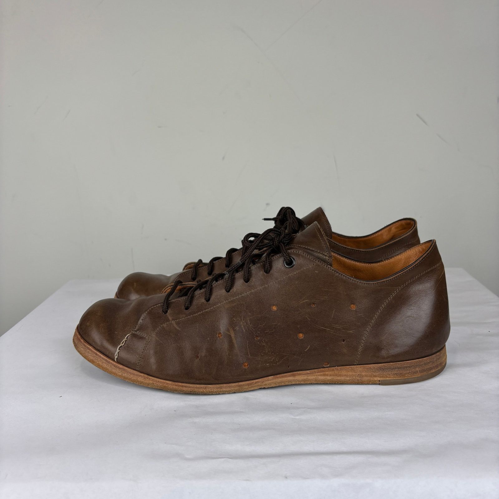 SAK by Ryusaku Hiruma SAK Ryusaku Hiruma Leather Derby One Piece Shoes Men's 45 Size US 12 / EU 45 - 5 Thumbnail