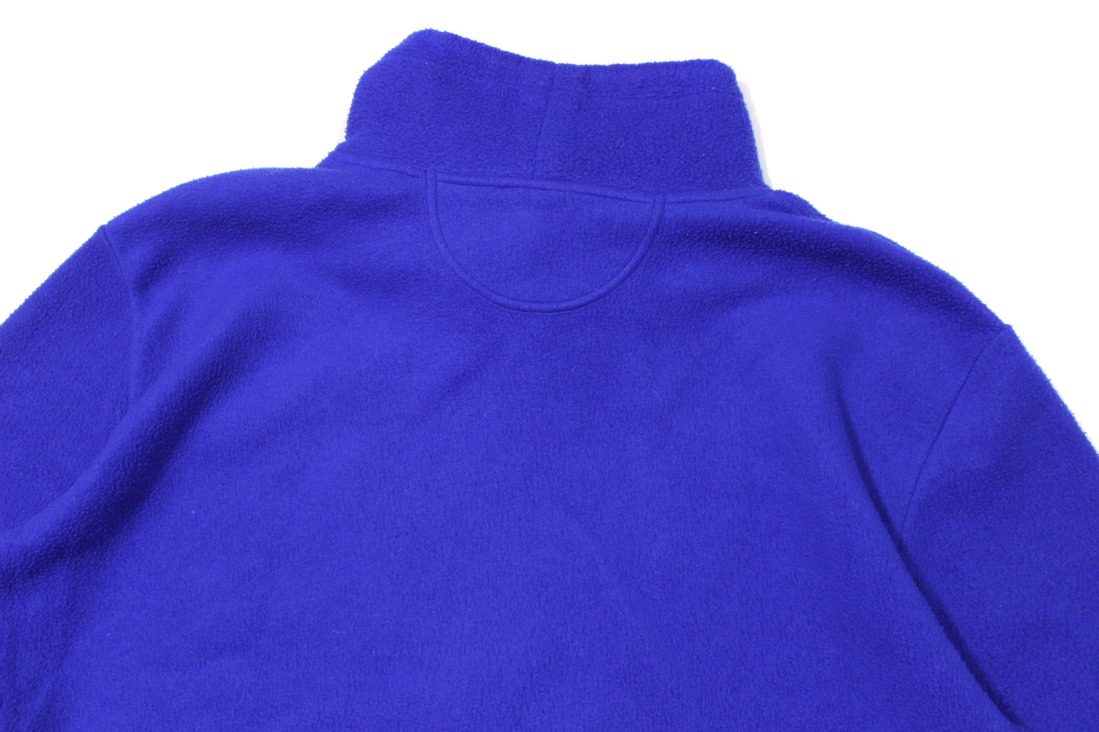 Escada 90S Logo Fleece Jacket Size L / US 10 / IT 46 - 4 Thumbnail