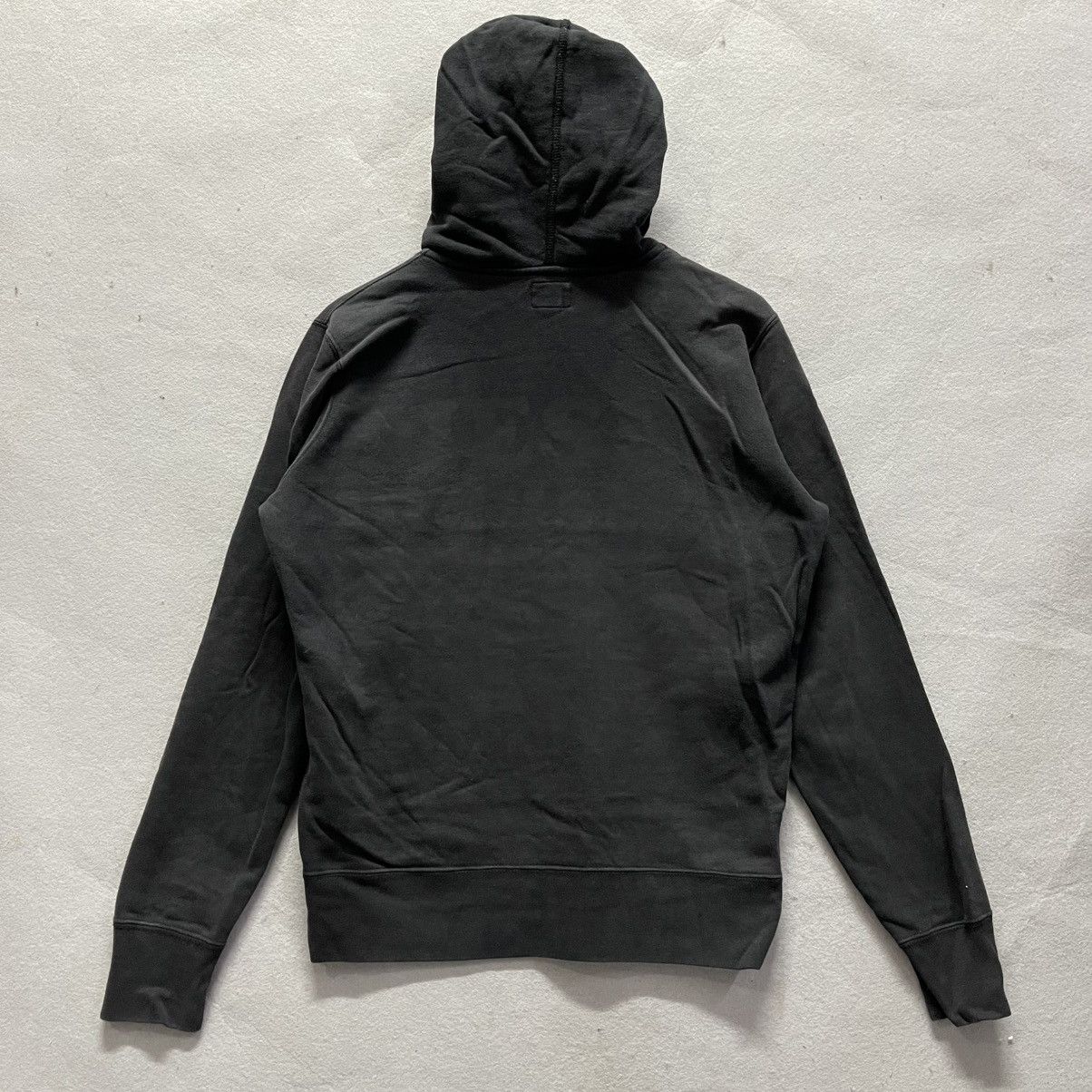 Diesel Vintage Diesel Hoodie – Black Minimalist Raised Back Print Size US M / EU 48-50 / 2 - 5 Thumbnail