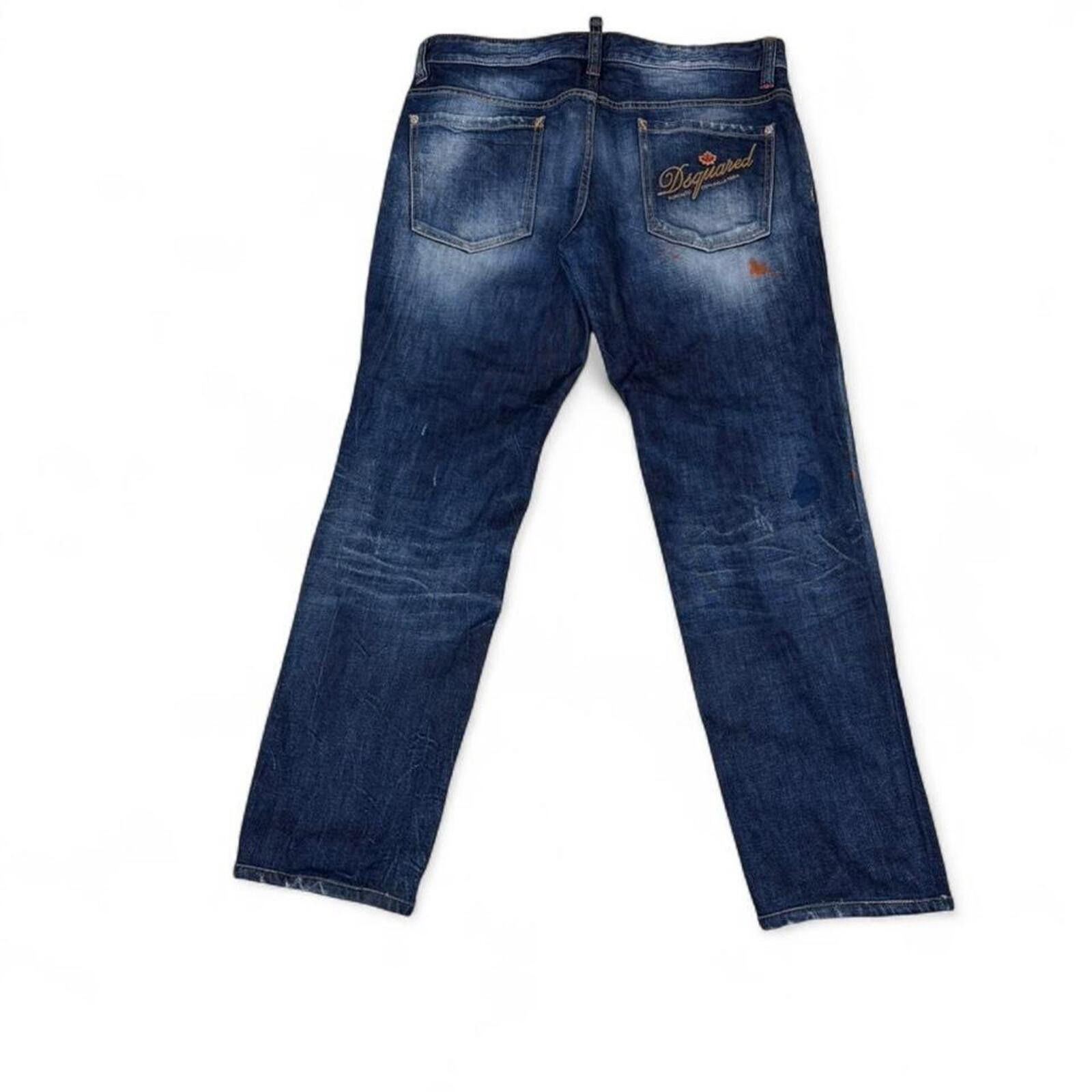 Dsquared2 Rare DSQ2 Toronto Don Mills batch denim jeans Size 34" / US 12 / IT 48 - 3 Thumbnail