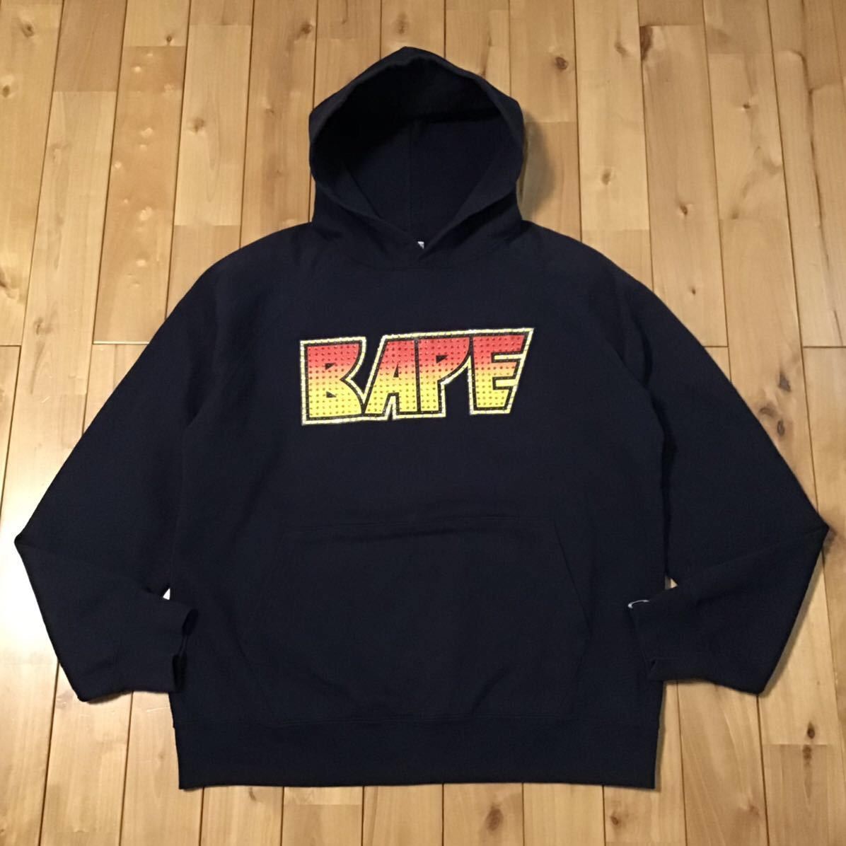 Bape × Nigo × Swarovski BAPE × Swarovski KISS logo pullover hoodie a bathing ape Size US L / EU 52-54 / 3 - 2 Thumbnail