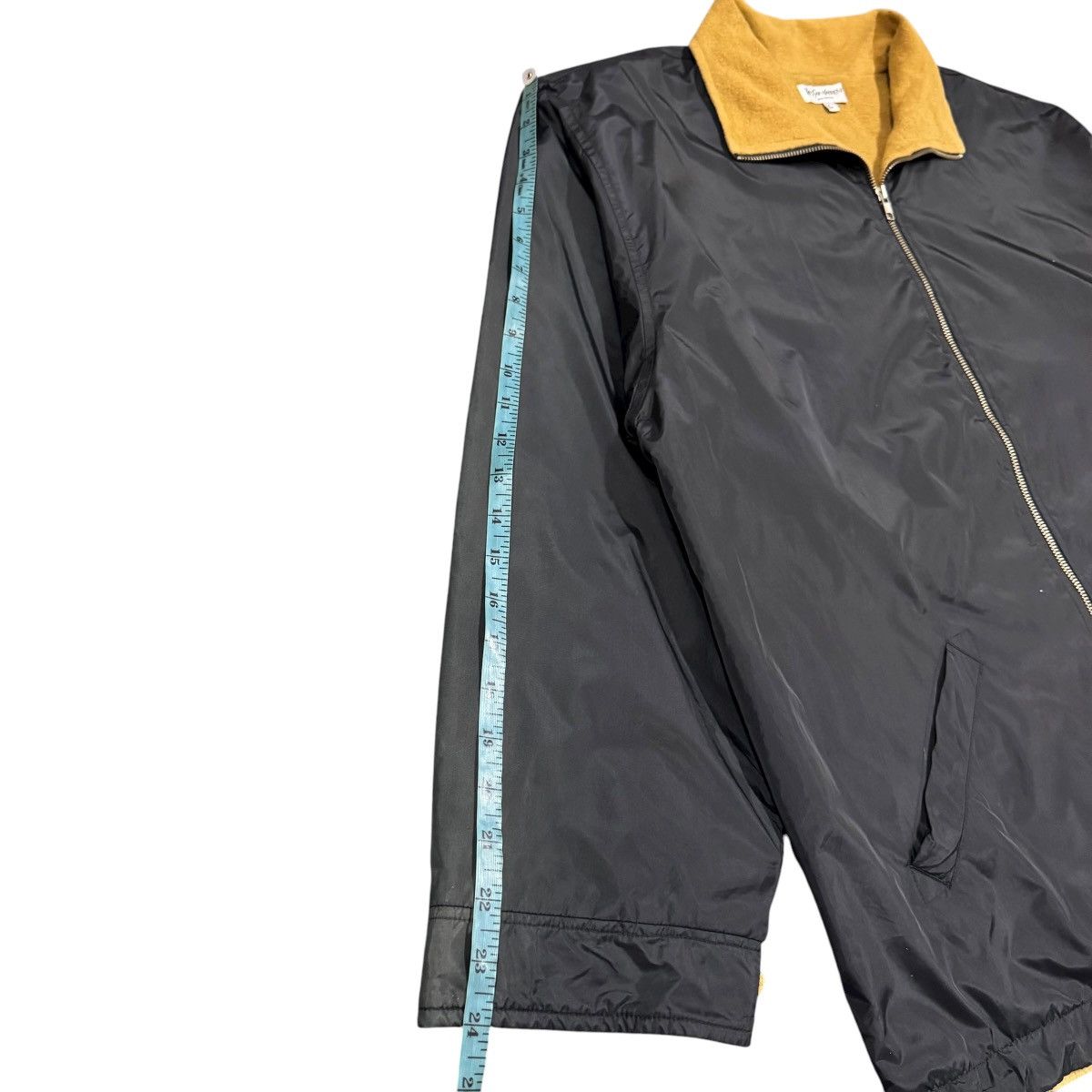 Yves Saint Laurent Vtg🔥90’s YvesSaintLaurent Pour Homme SpellOut Logo Size US L / EU 52-54 / 3 - 20 Thumbnail