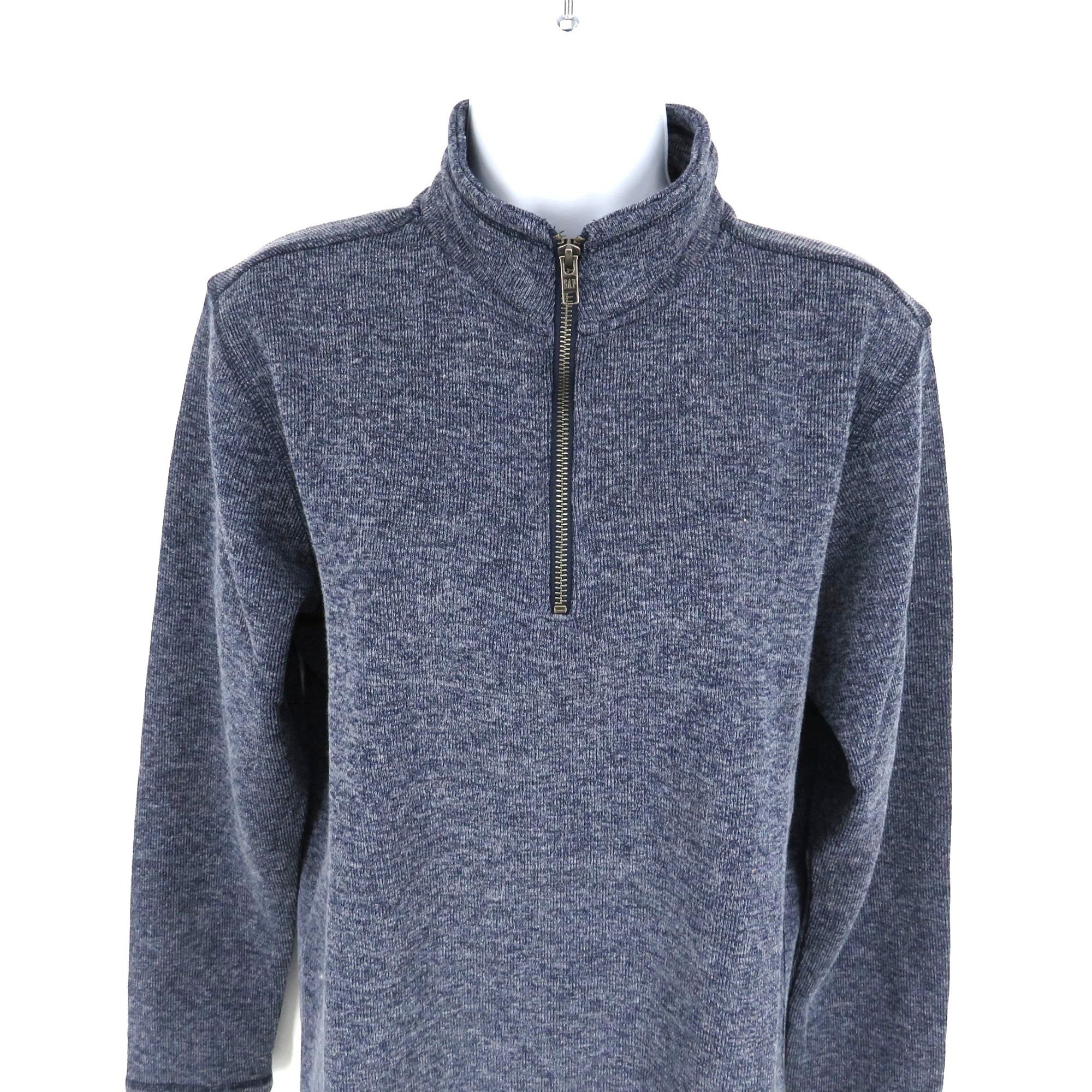 Other Gap Men's Small Midnight Blue Half-Zip Pullover Sweater NWT Size US S / EU 44-46 / 1 - 4 Thumbnail