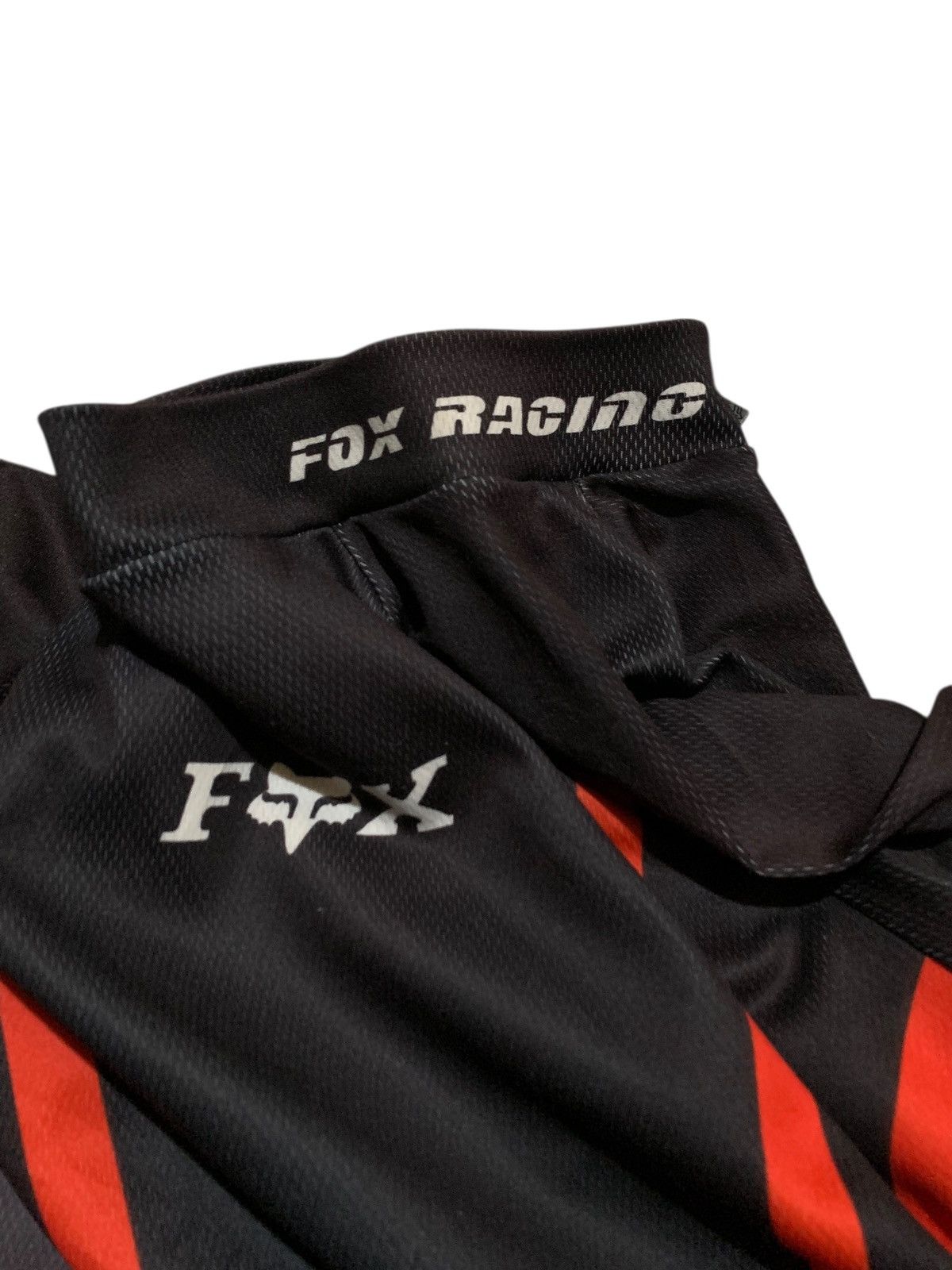 Fox Racing Vintage Worn Fox Racing moto jersey zip up Size US L / EU 52-54 / 3 - 9 Thumbnail