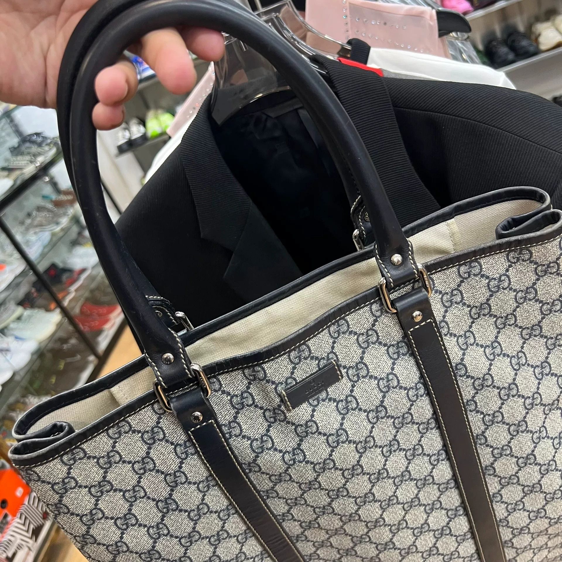 Gucci Gucci GG Monogram Tote Handbag Size ONE SIZE - 5 Thumbnail