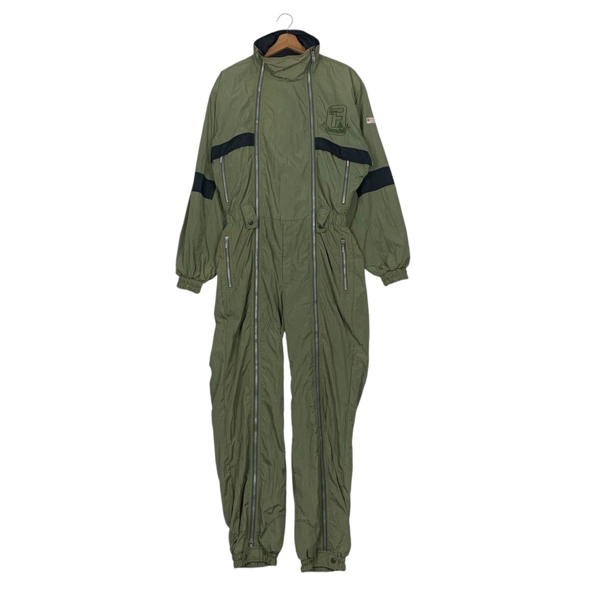 Japanese Brand CREATIVE OFFICE Snow Explosion Full Zip Coverall #2815-C127 Size US 32 / EU 48 - 1 Thumbnail