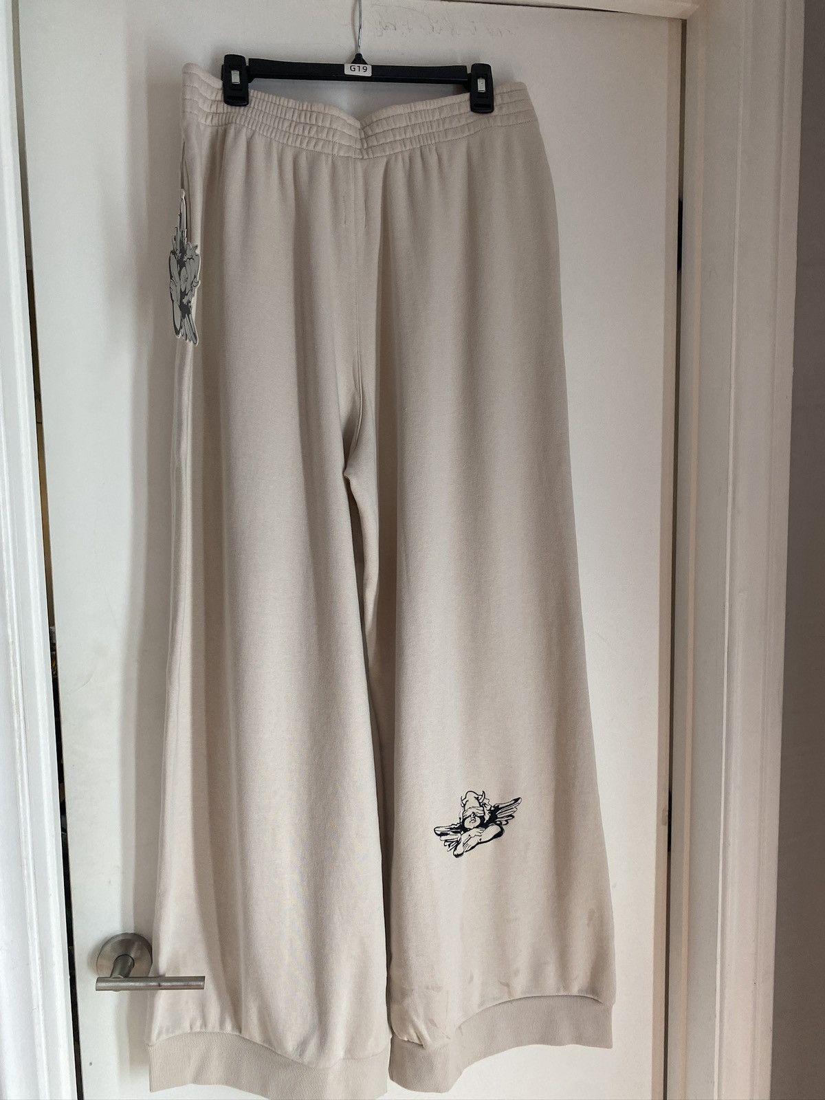 Boys Lie Boys Lie Beige Smitten Pants 2XL Size 33" - 2 Thumbnail