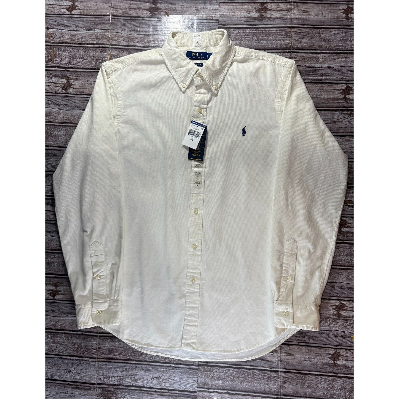 Polo Ralph Lauren Polo Ralph Lauren Classic Fit Corduroy Button-Down Shirt col Size US L / EU 52-54 / 3 - 1 Thumbnail