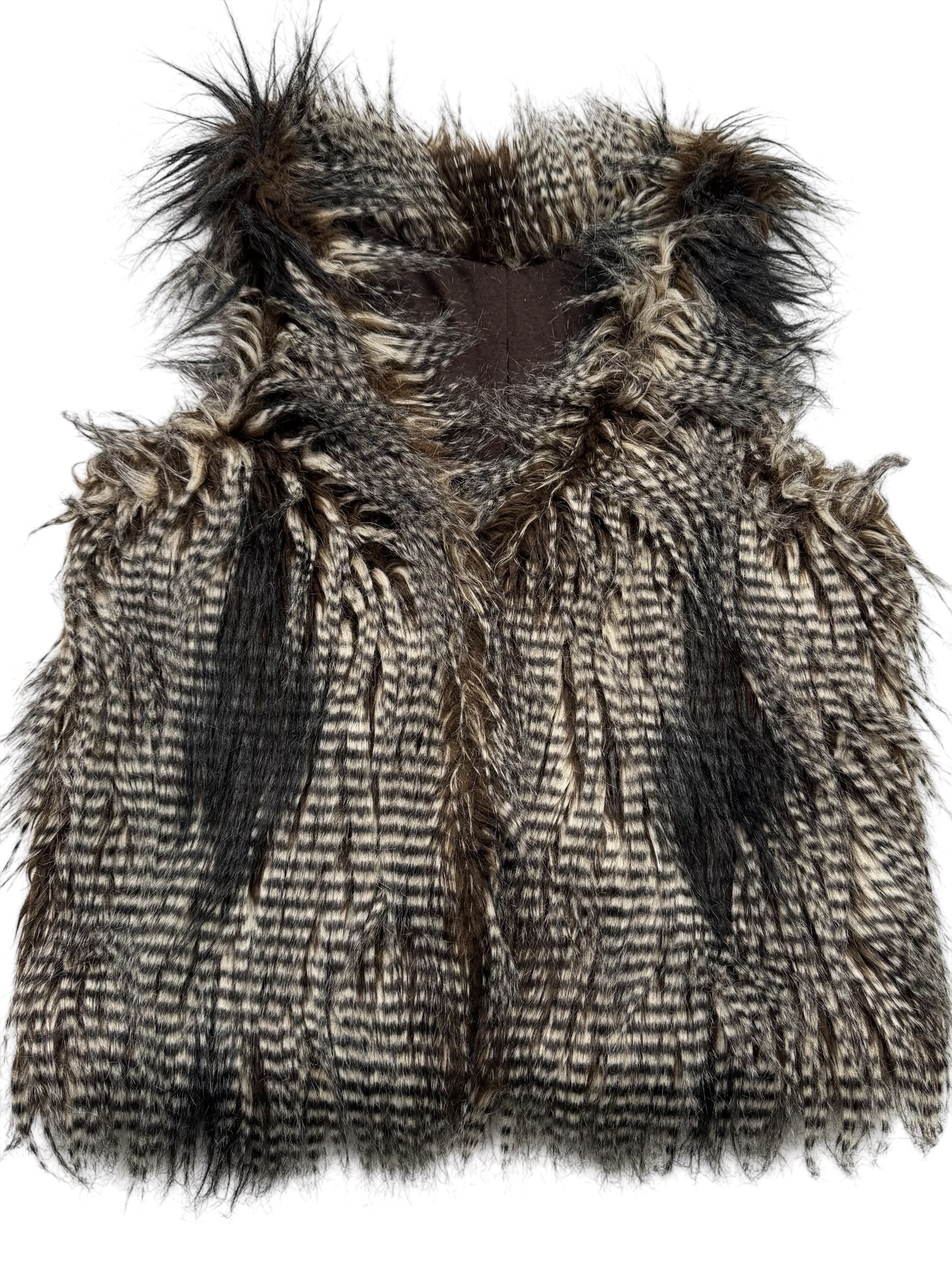 Japanese Brand Vintage Faux Fur Vest W78(V9) Size S / US 4 / IT 40 - 2 Thumbnail
