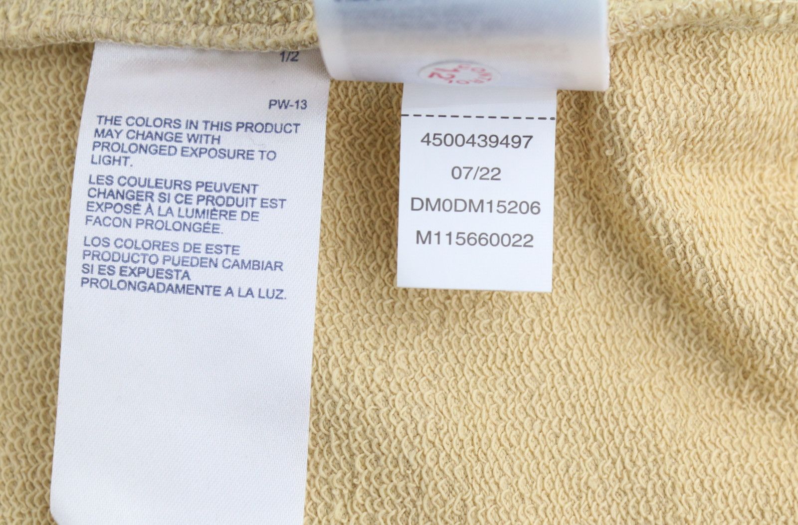 Tommy Hilfiger 2XL Beige Crew Neck Logo Pullover Sweatshirt 87392 Size US XXL / EU 58 / 5 - 11 Thumbnail