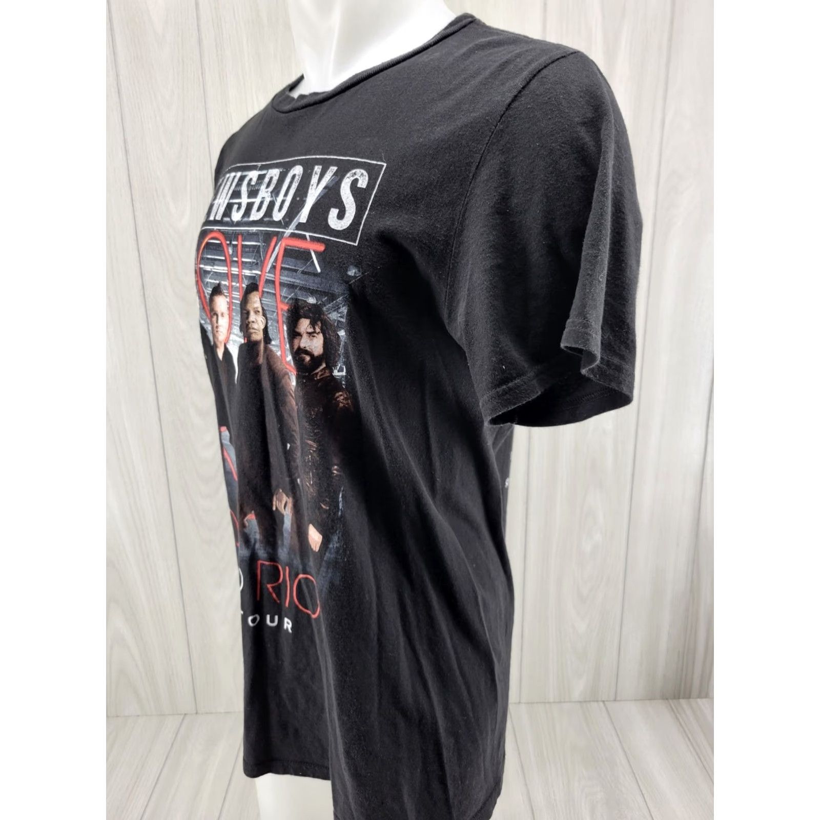 Vintage Newsboys Love Riot Tour 2016 T Shirt M Mens Black Size US M / EU 48-50 / 2 - 3 Thumbnail