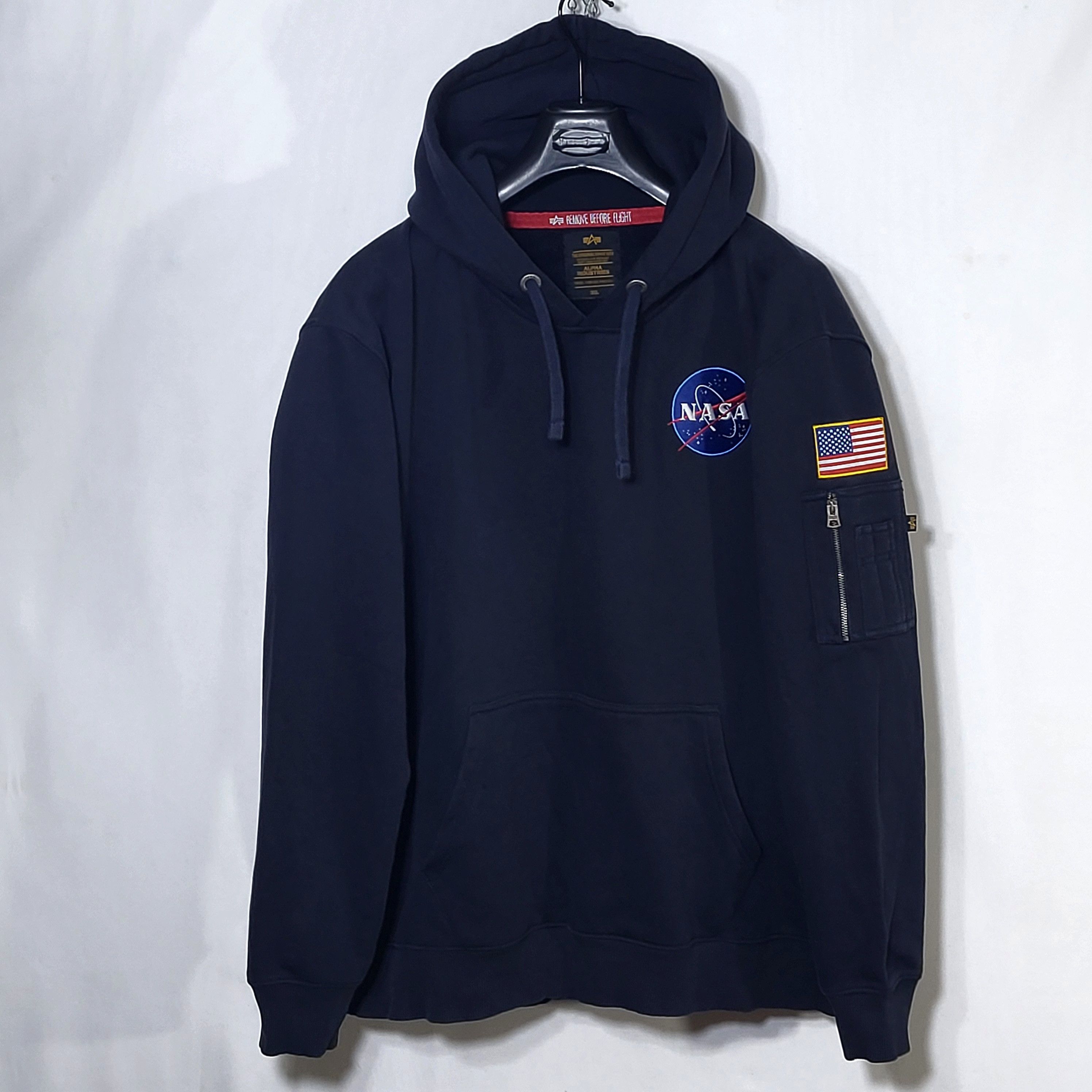 Alpha Industries Alpha Industries Rare Space Shuttle Hoodie. Exclusive.Rare Size US XXL / EU 58 / 5 - 2 Thumbnail