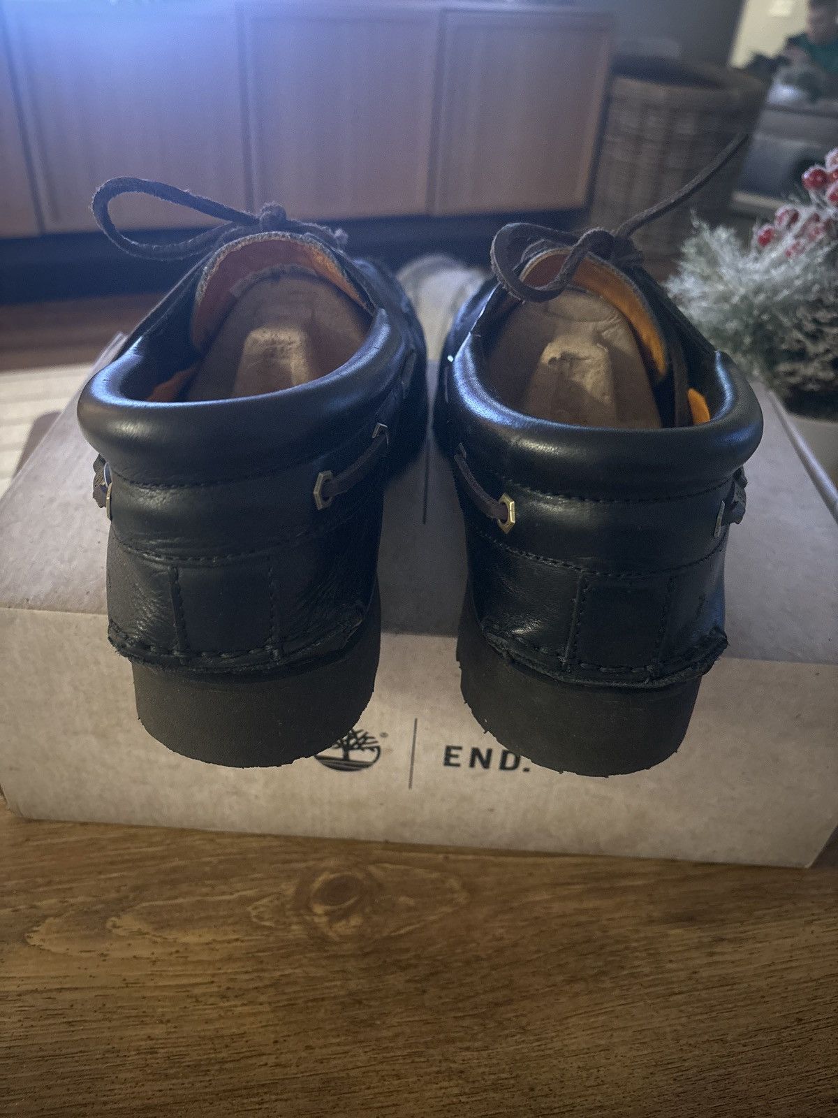 Timberland END. Clothing Timberland 3 Eye Lug Black Size US 12 / EU 45 - 7 Thumbnail