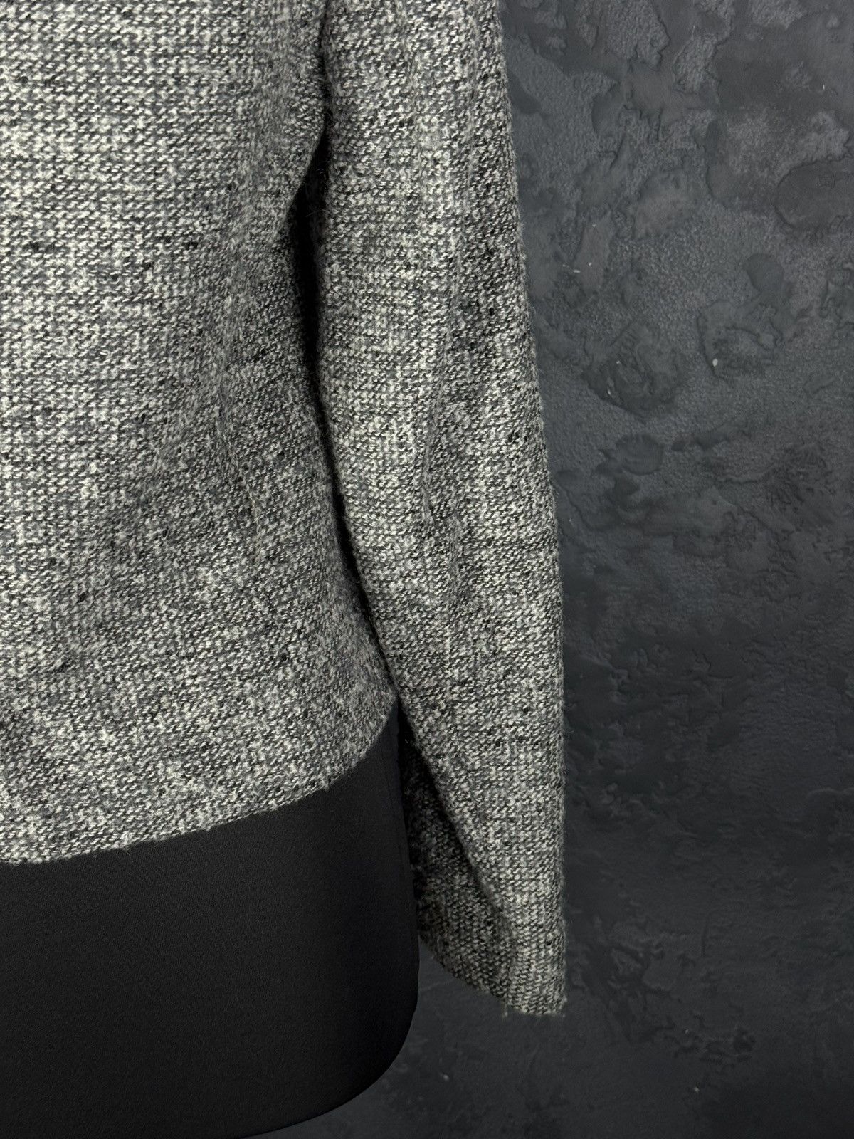 Valentino Valentino Women’s Grey Wool Blend Tweed Jacket Blazer Size M / US 6-8 / IT 42-44 - 13 Thumbnail