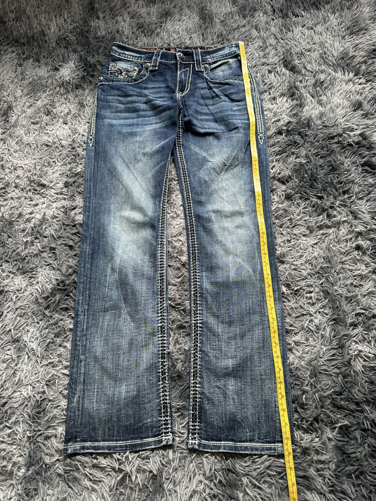Rock Revival 00's Rock Revival stonewash jeans Size US 30 / EU 46 - 7 Thumbnail