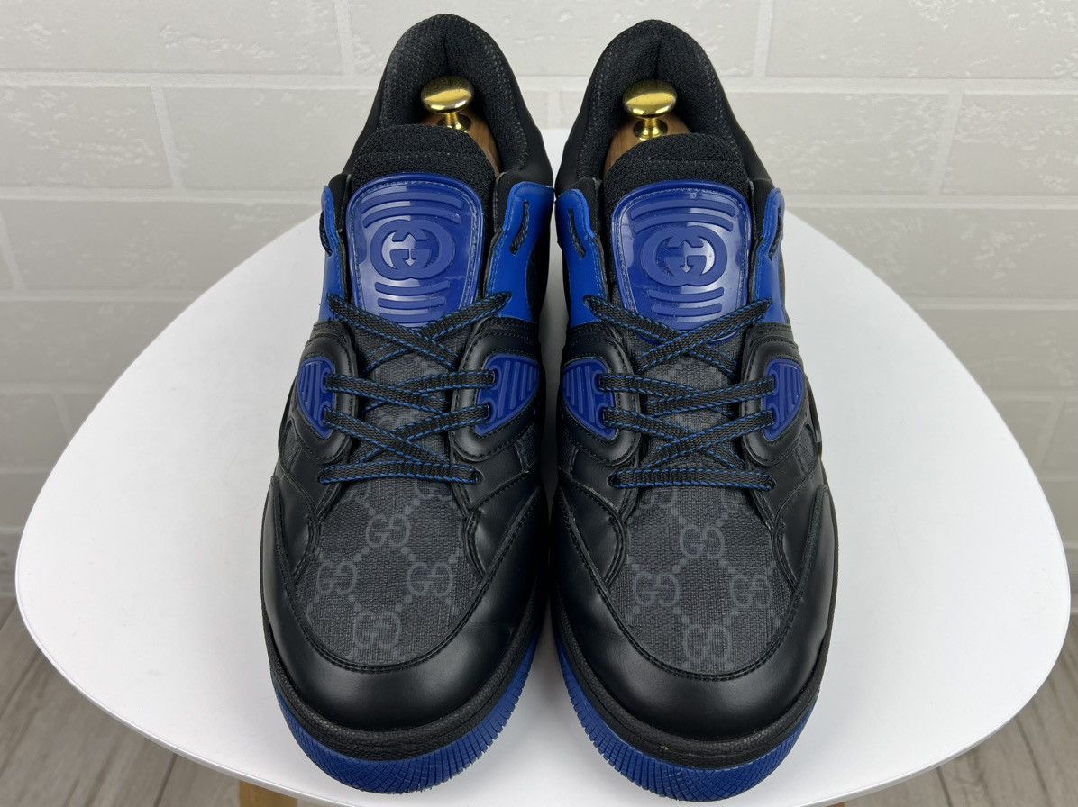 Gucci GUCCI Sneakers Low Top BASKET GG Logo Monogram Canvas Men's Size US 8.5 / EU 41-42 - 7 Thumbnail