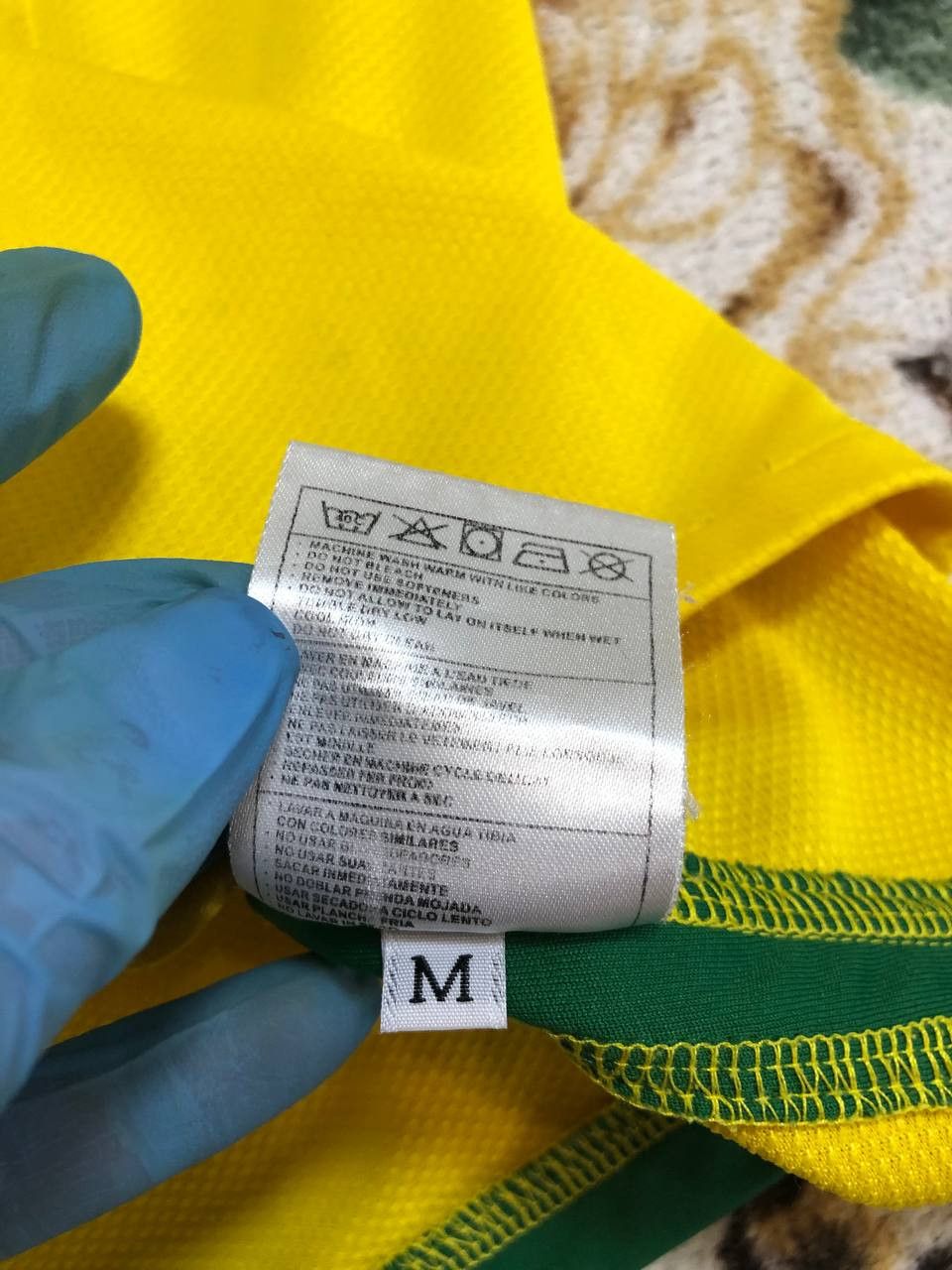 Nike Nike BRAZIL NIKE 2008 FOOTBALL SOCCER HOME JERSEY #21 Size US M / EU 48-50 / 2 - 4 Thumbnail