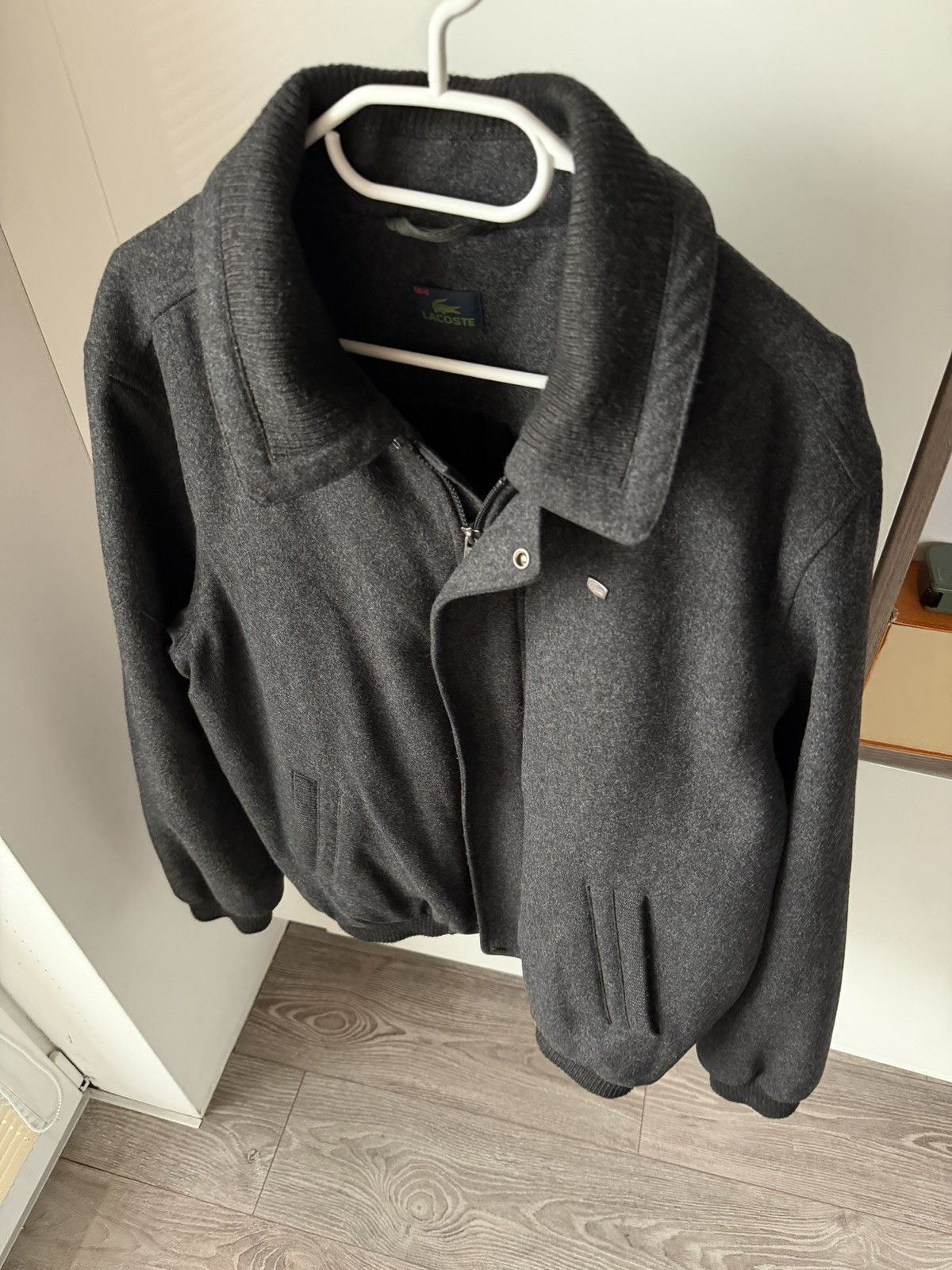 Lacoste Vintage Lacoste Laine Wool Men’s Luxury Coat Insulate Jacket Size US XL / EU 56 / 4 - 5 Thumbnail