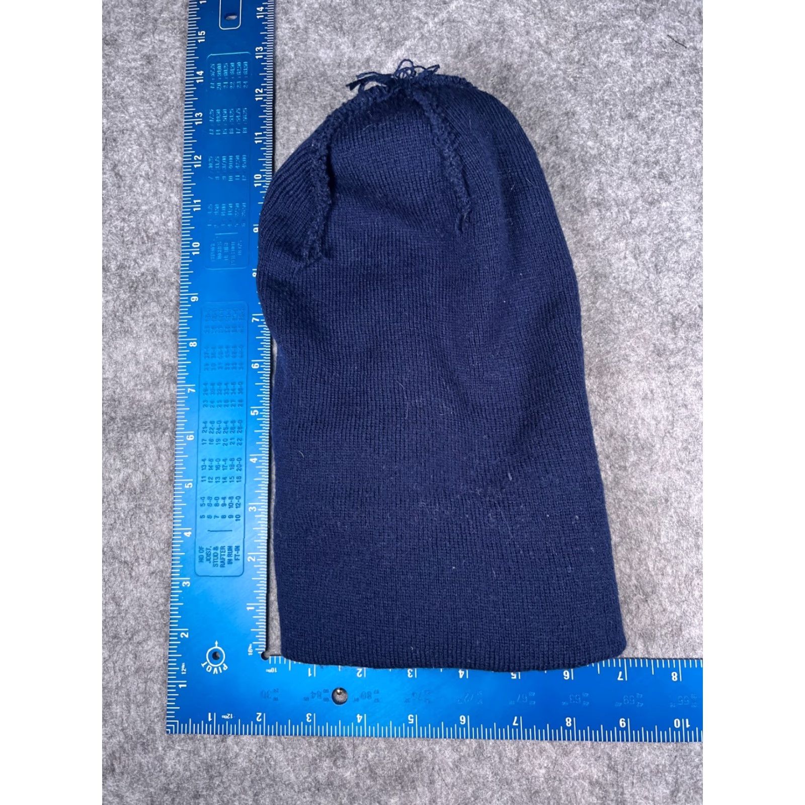 Vintage Promotional Headwear Beanie Adult One Size Blue Knit 100% Acrylic Pom Ski Breweries Unisex Size ONE SIZE - 7 Thumbnail