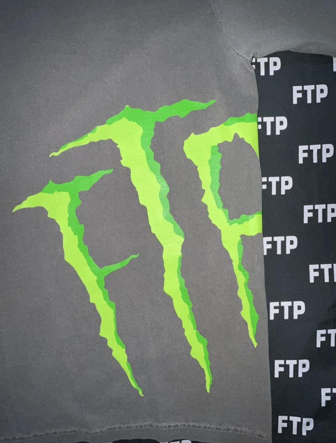 Fuck The Population FTP ENERGY TEE(CEMENT) Size US M / EU 48-50 / 2 - 4 Thumbnail