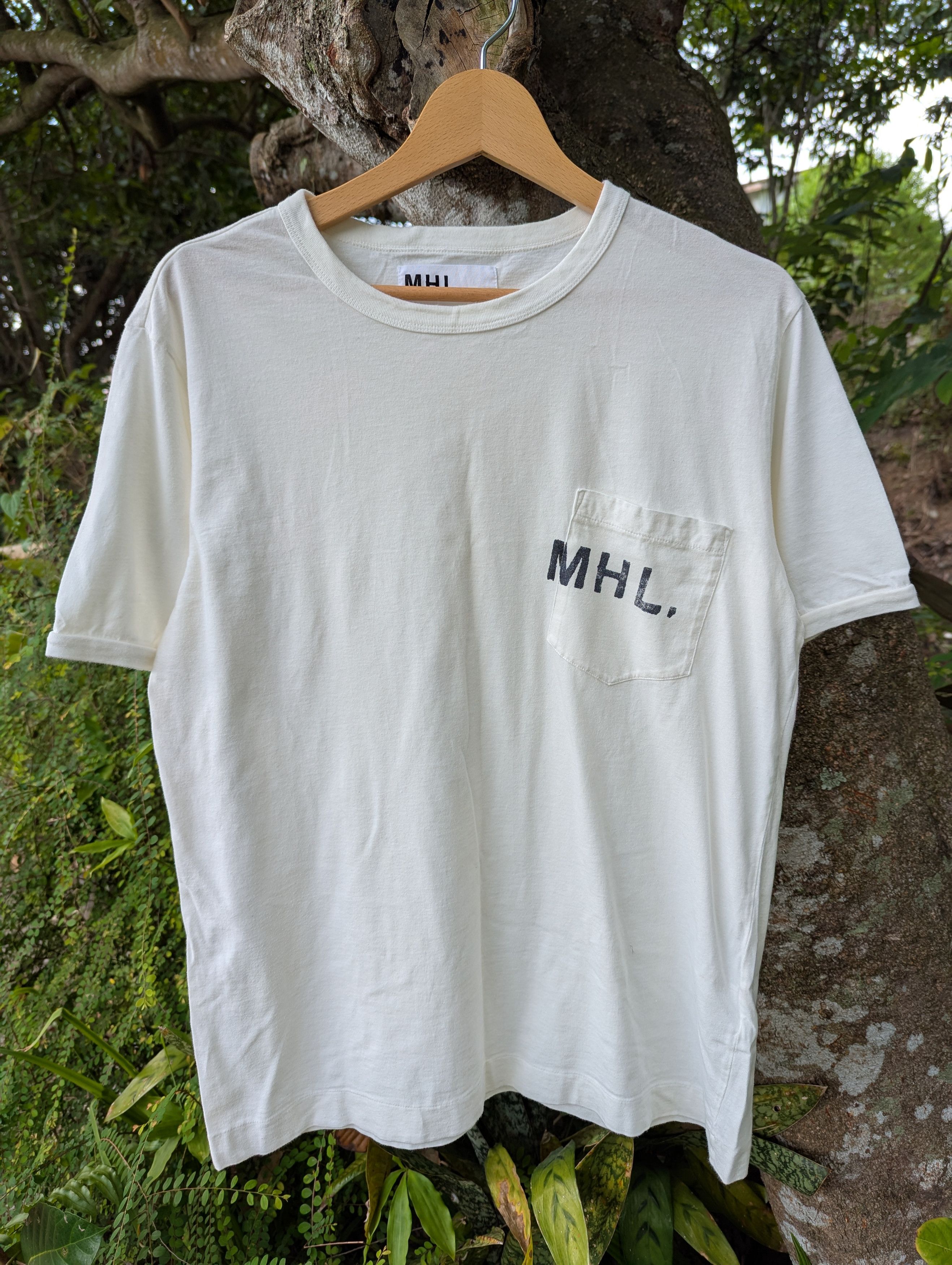 Margaret Howell MHL Margaret Howell Pocket Tshirt Size L / US 10 / IT 46 - 1 Thumbnail