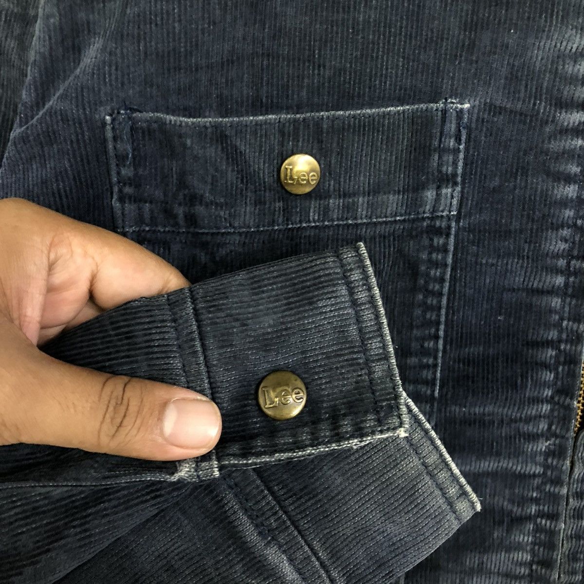 Lee LEE 70s USA made Corduroy Workerwear Jacket Size US S / EU 44-46 / 1 - 6 Thumbnail