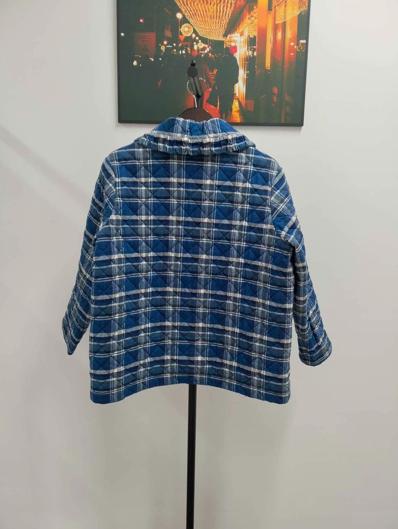 Balenciaga Balenciaga size 34 Blue plaid cotton jacket 2501-Nextarrow Size US M / EU 48-50 / 2 - 2 Thumbnail