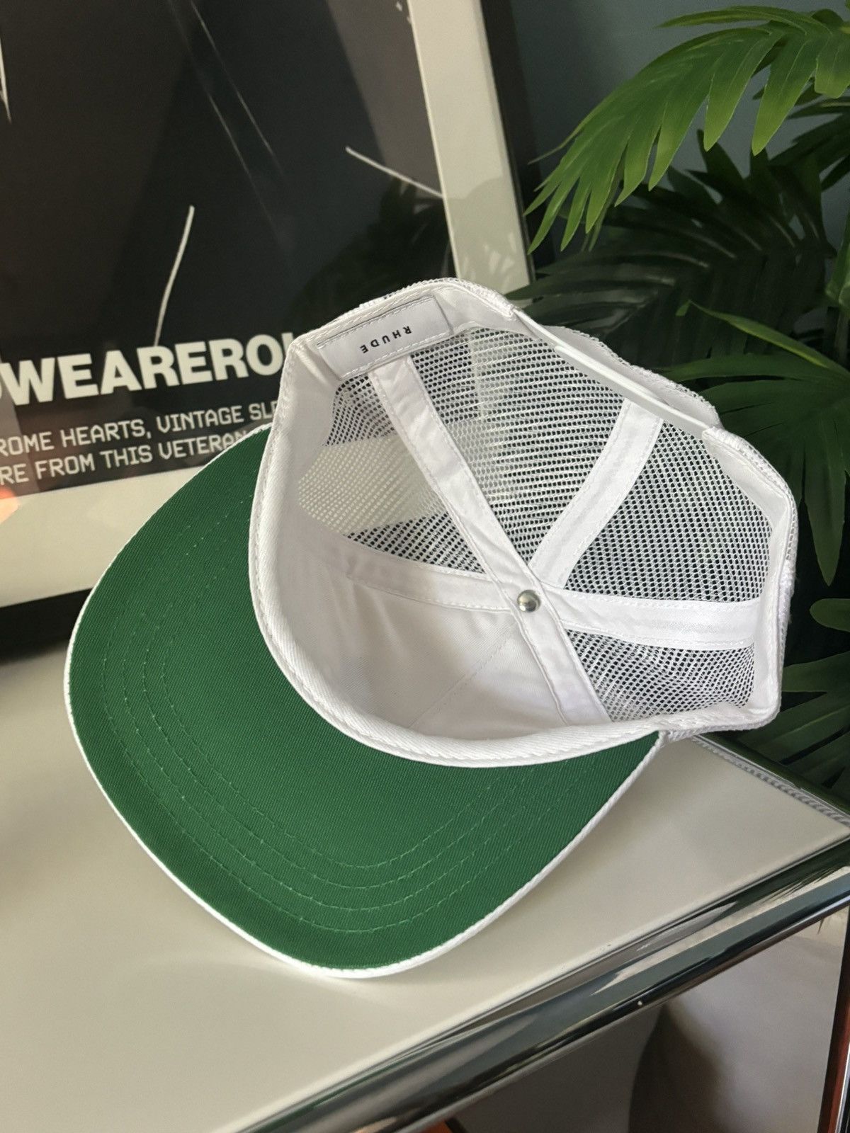 Rhude RHUDE “VINTAGE ST BARTS 91” HAT Size ONE SIZE - 5 Thumbnail