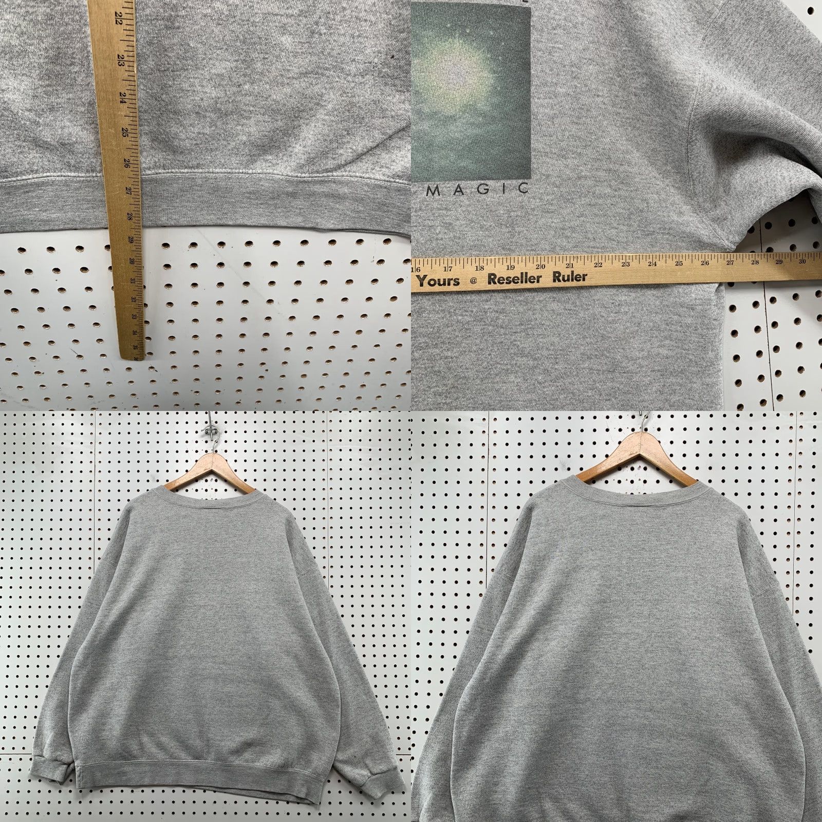Disney VINTAGE Disney Tinkerbell Sharing The Magic Crewneck Sweatshirt 2XL Gray Fleece Mens Sweatshirt Graphic Print Crew Neck Disney Tinkerbell VTG Size US XXL / EU 58 / 5 - 8 Thumbnail